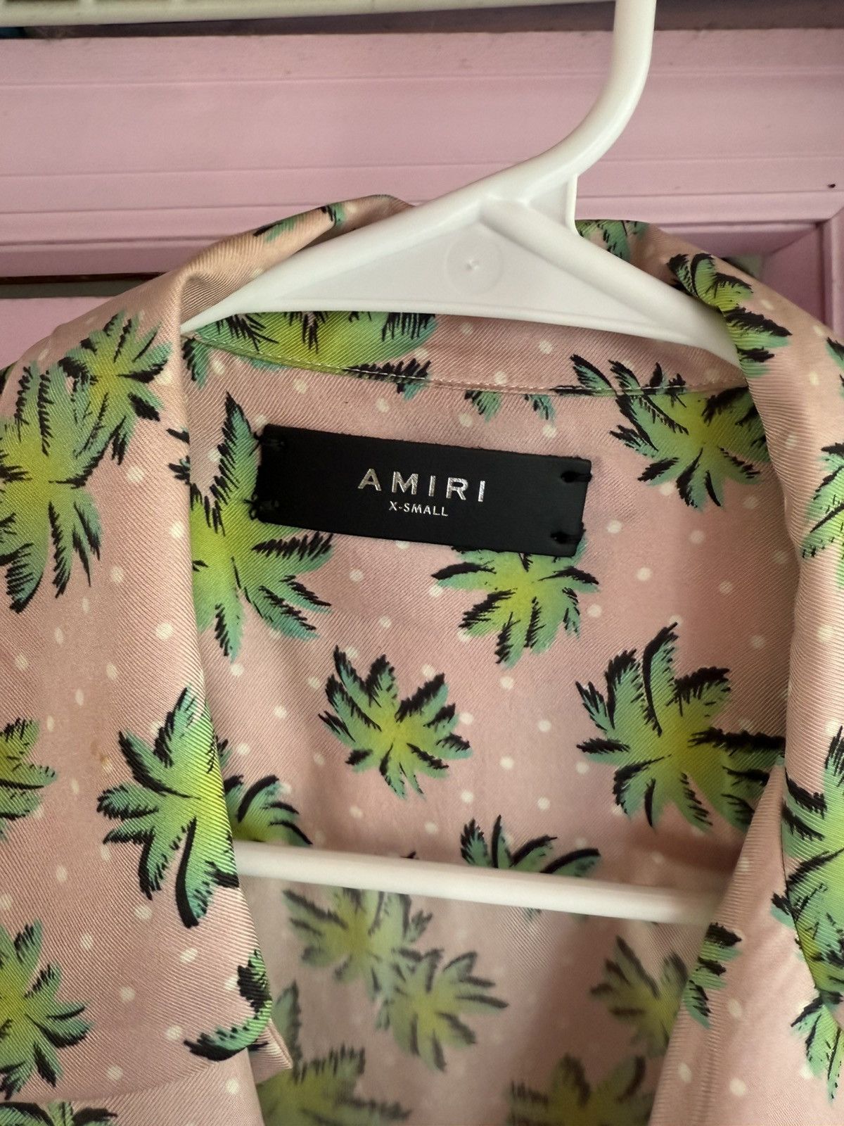 Amiri Amiri Palm Tree & Leopard Silk Buttondown Size US S / EU 44-46 / 1 - 3 Thumbnail