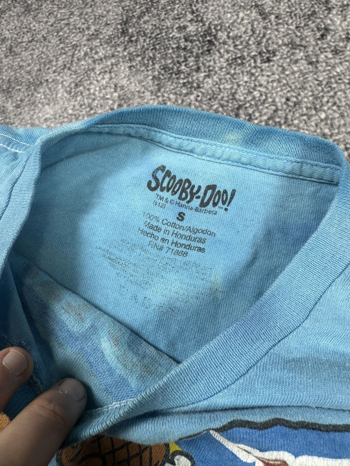 Vintage Scooby-Doo Logo T-shirt Streetwear Casual Style Tai Dye S Size US S / EU 44-46 / 1 - 4 Thumbnail