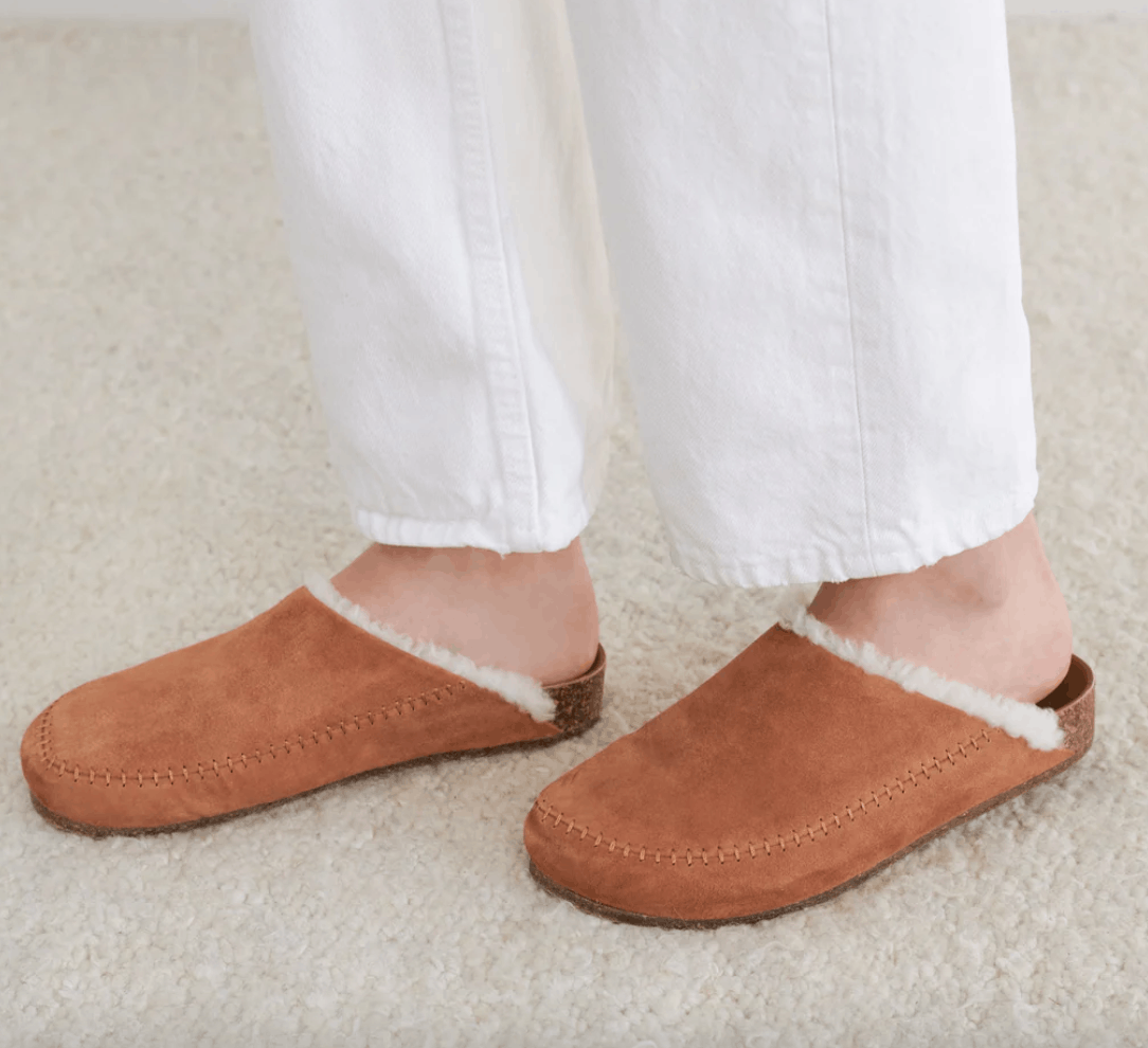 Other Jenni Kayne Shearling-Lined Moc Clog in Saddle Size 37 NWOT Size US 7 / IT 37 - 2 Thumbnail
