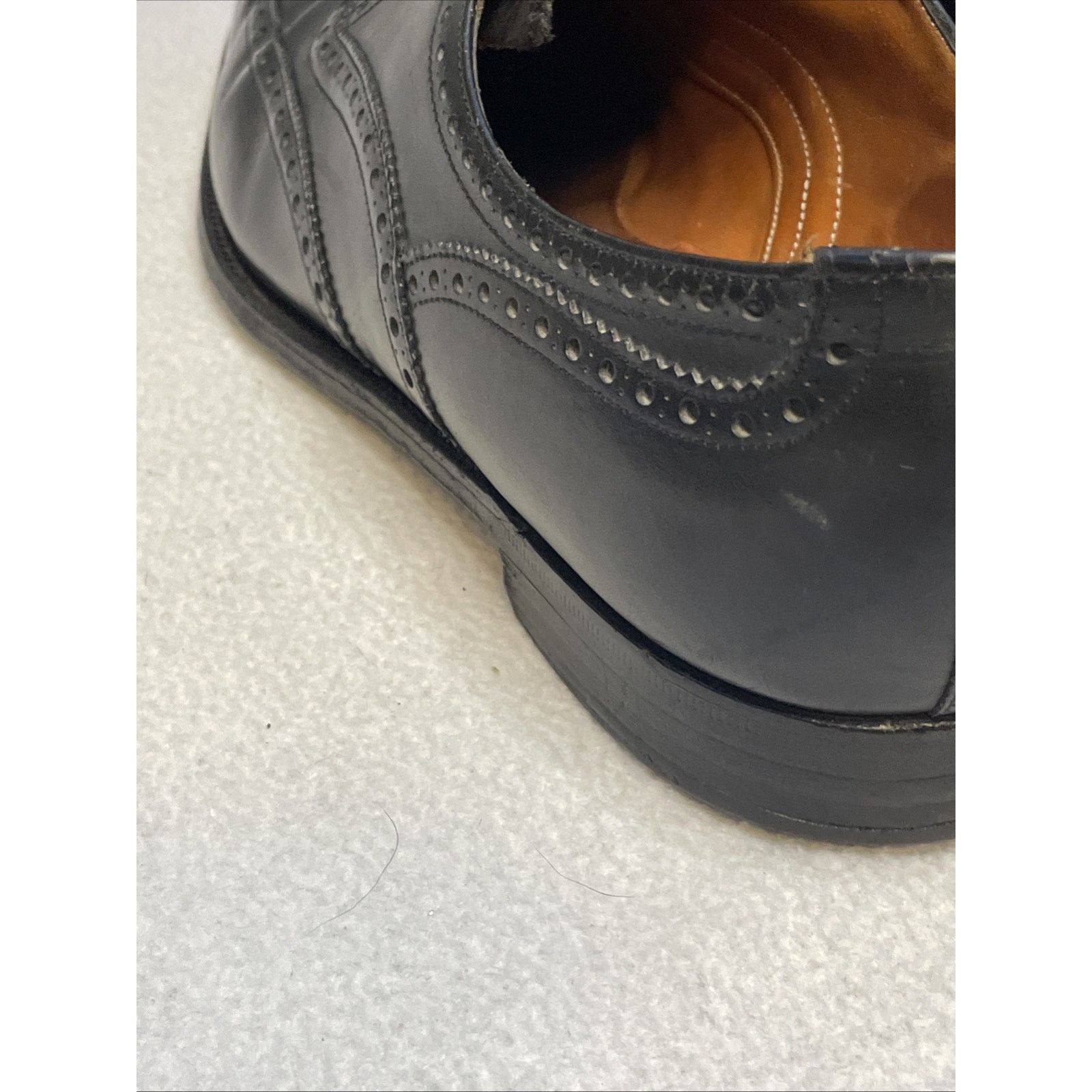 Brooks Brothers VTG Brooks Brothers Brooks English Devon Black Leather Size US 11.5 / EU 44-45 - 15 Thumbnail
