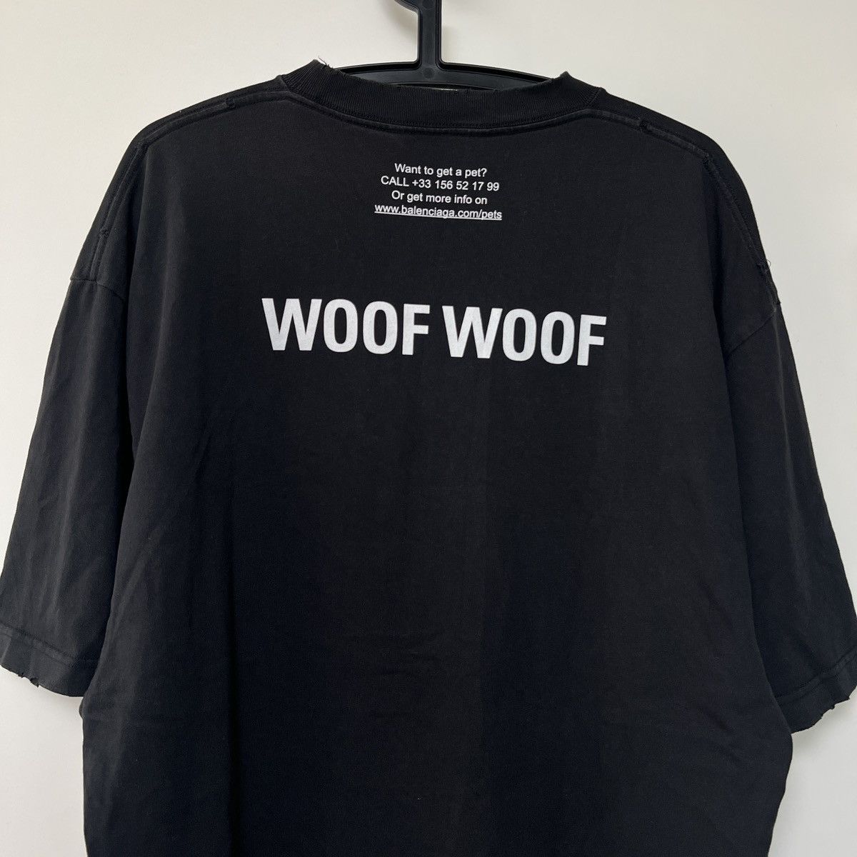 Balenciaga Balenciaga I Love Dogs Tee Size US XS / EU 42 / 0 - 4 Thumbnail