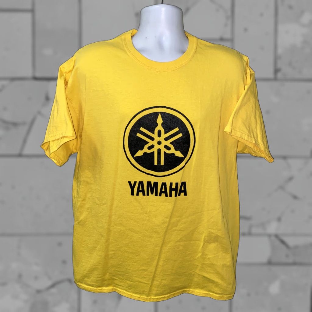 Yamaha Yamaha Men's Graphic Short Sleeve T-Shirt - Yellow/Black - Size L Size US L / EU 52-54 / 3 - 1 Thumbnail
