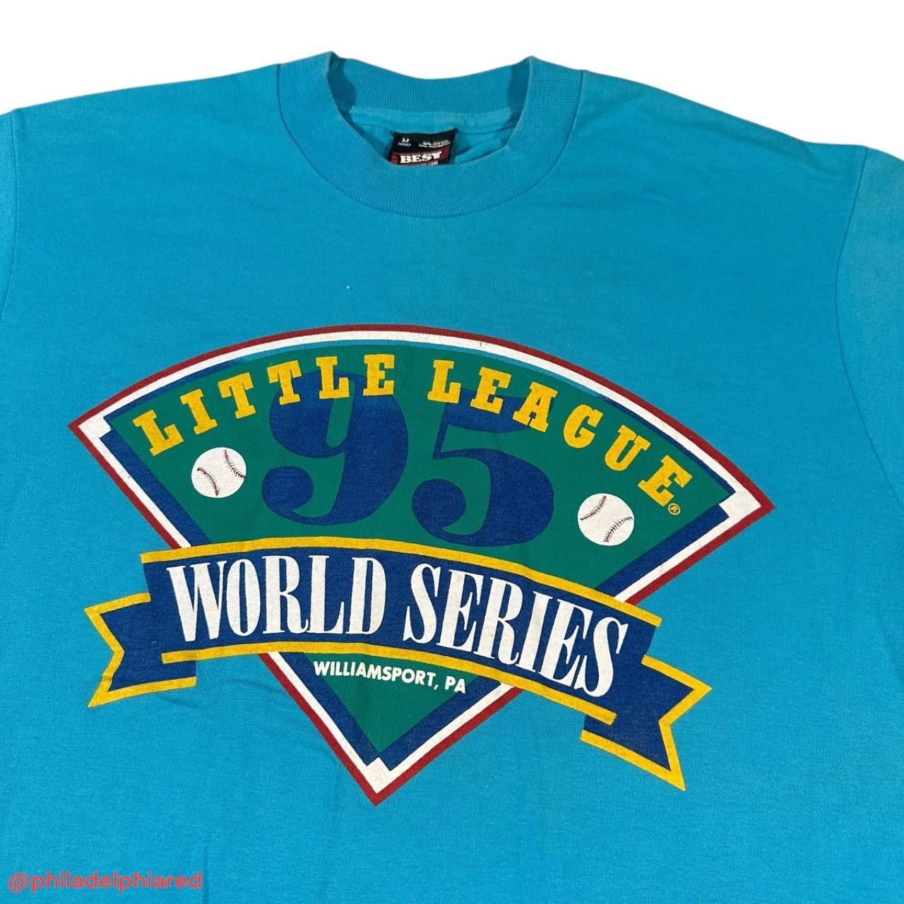 Fruit Of The Loom Vintage 1995 Little Leauge World Series t-shirt mens Medium Size US S / EU 44-46 / 1 - 2 Thumbnail
