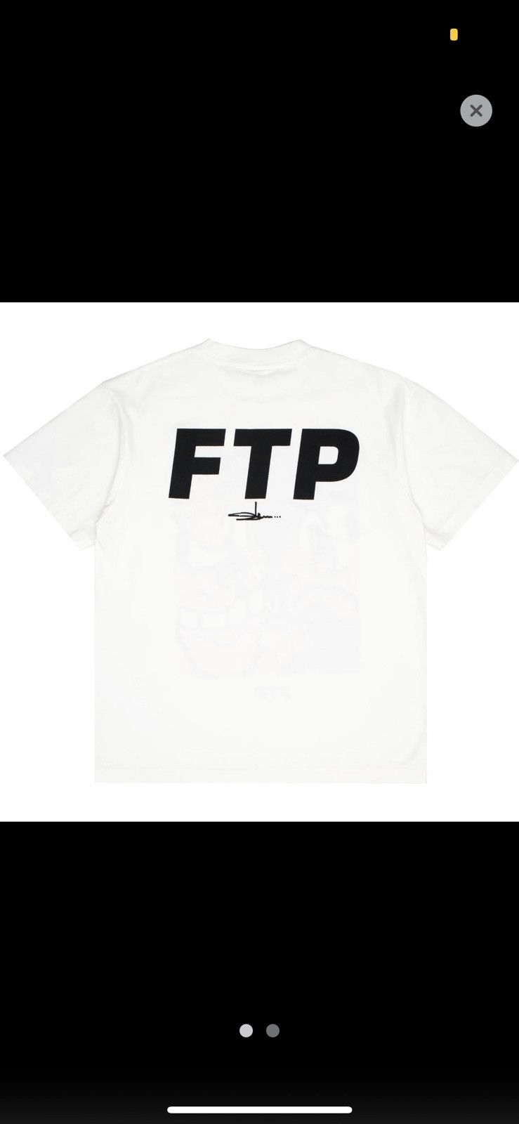Fuck The Population FTP x slawn art tee Size US M / EU 48-50 / 2 - 2 Thumbnail