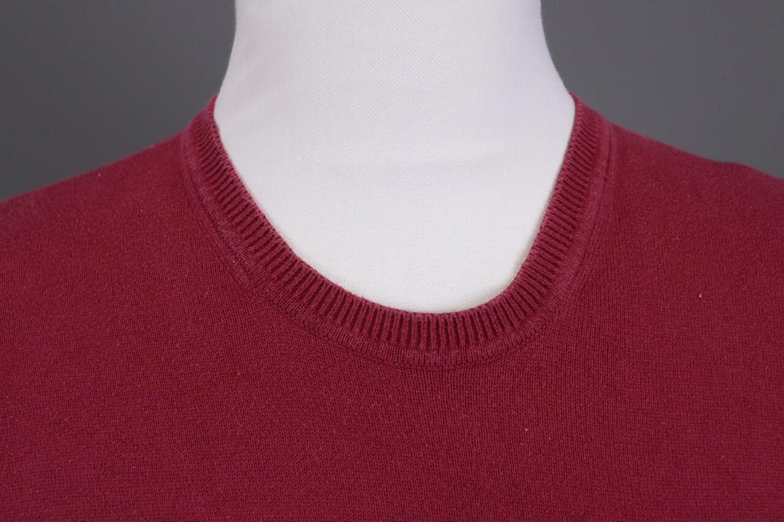 Lacoste Lacoste Red Crew Neck Knit Sweater Jumper Size 6/XL Size US M / EU 48-50 / 2 - 4 Thumbnail