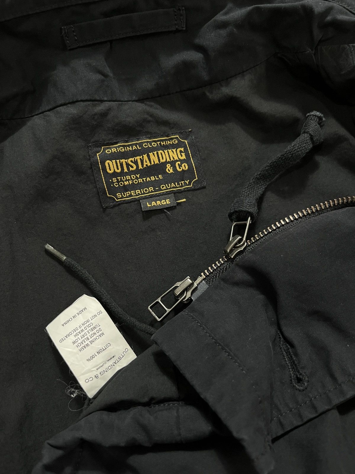 Beams Plus Outstanding & Co RAF MK3 Jacket Black Size US L / EU 52-54 / 3 - 9 Thumbnail
