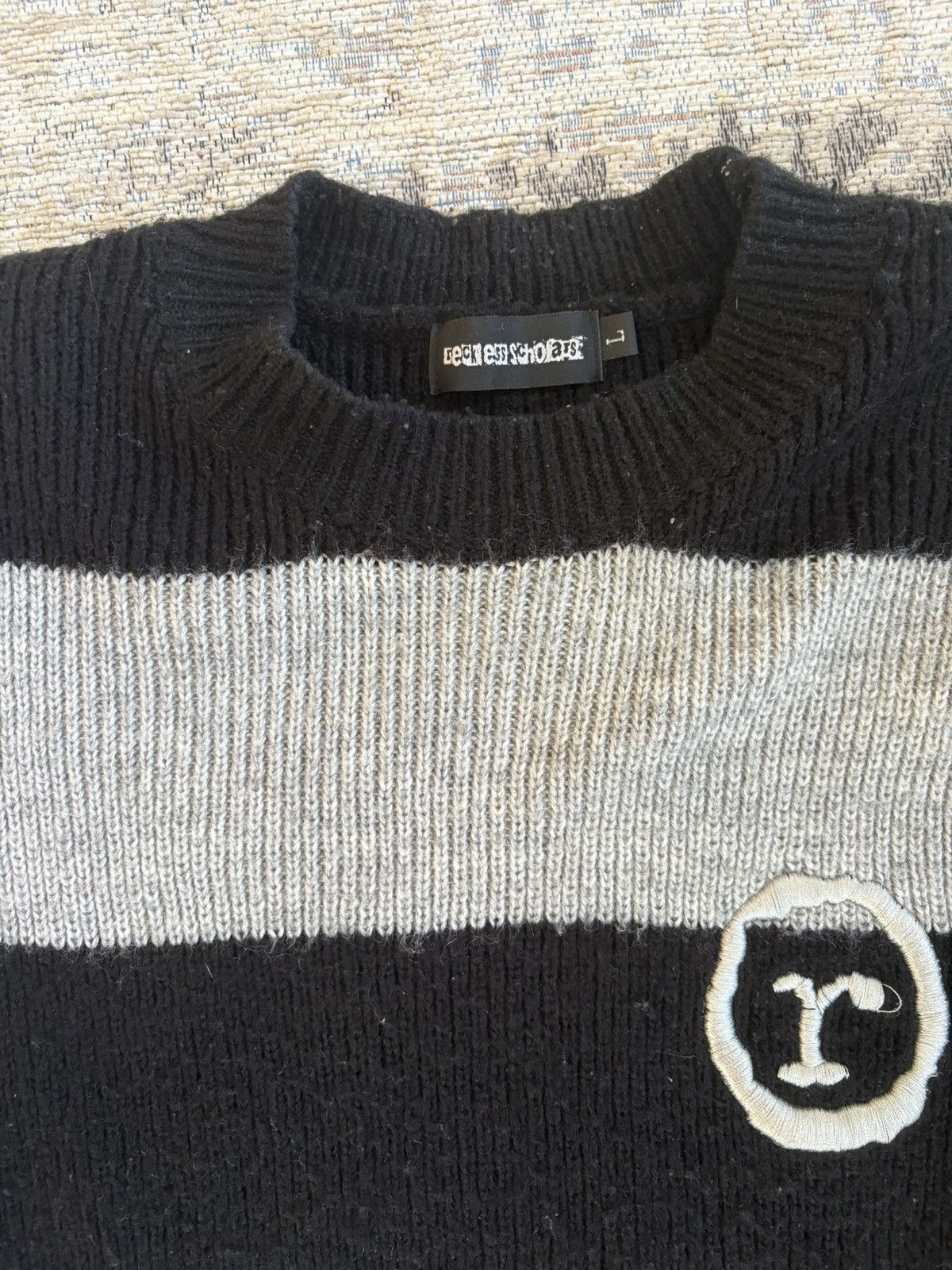Reckless Scholars Reckless Scholars Stripe Knit Size US L / EU 52-54 / 3 - 2 Thumbnail