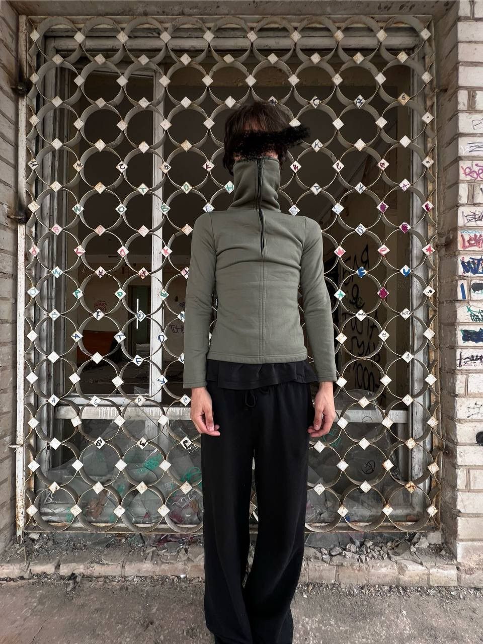 If Six Was Nine × Vintage Vintage Y2K Zergatik Archival Long Collar Opium Owens Style Size US S / EU 44-46 / 1 - 2 Thumbnail