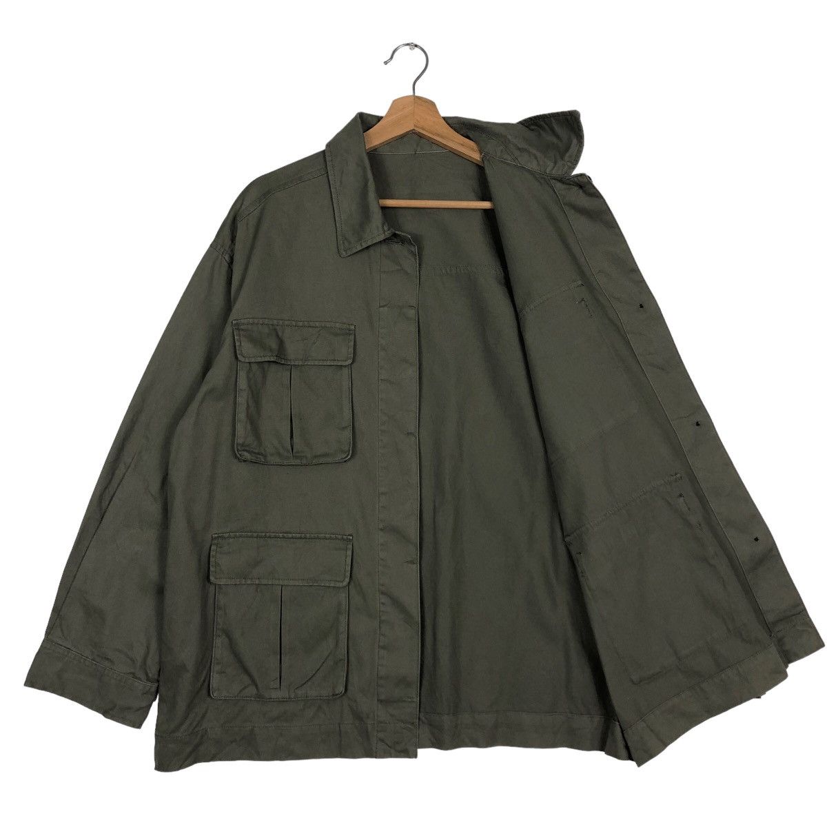 Japanese Brand 🔥Vtg Chore Jacket Military GU Japan Issey Miyake Size US XL / EU 56 / 4 - 8 Thumbnail