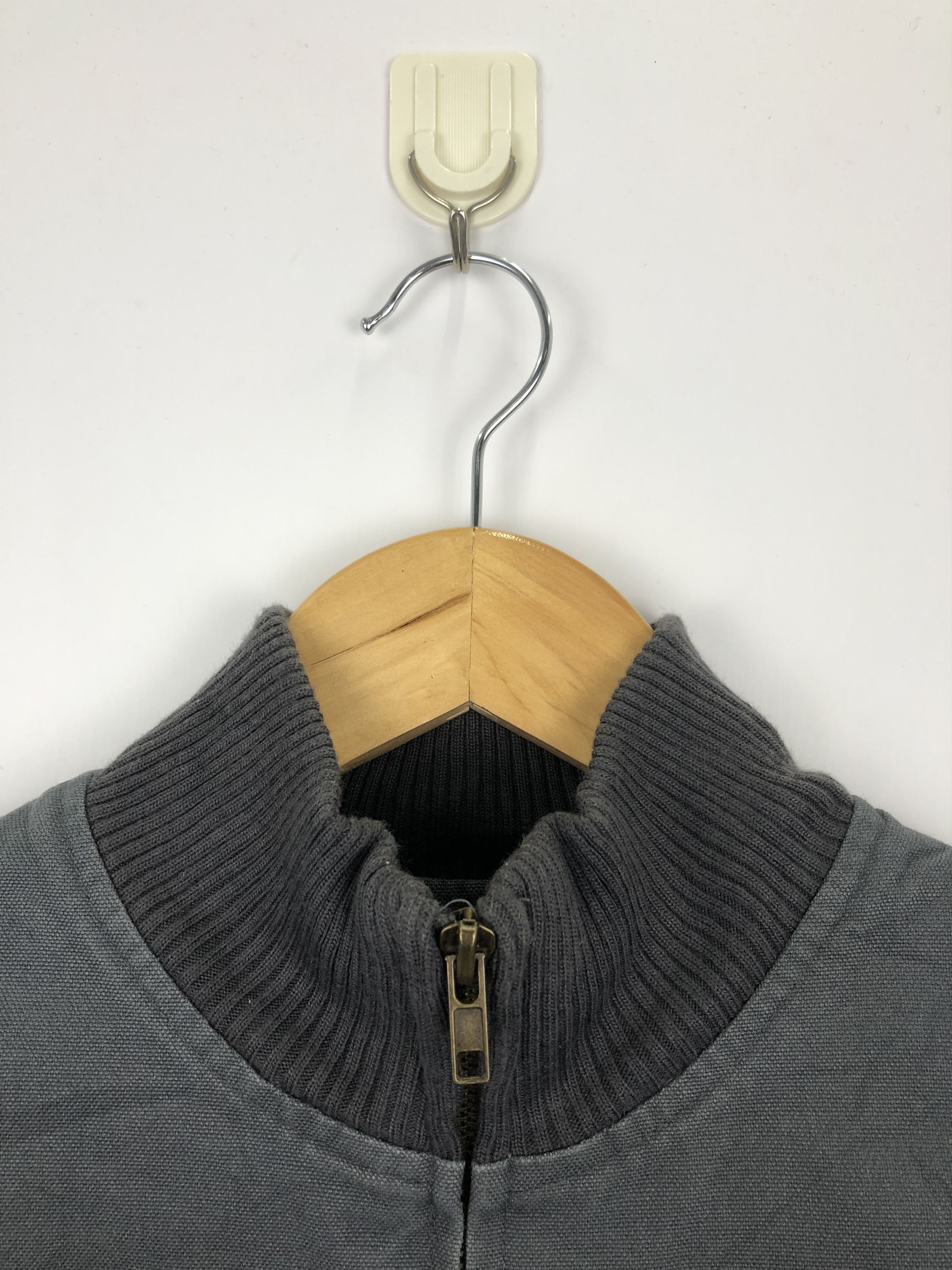 Japanese Brand Vintage 90s Japanese Brand Zipper Wool Jacket V0437 Size US M / EU 48-50 / 2 - 8 Thumbnail