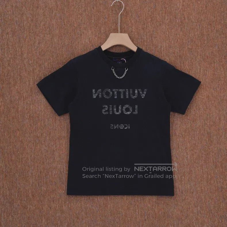 Louis Vuitton Louis Vuitton SS23 Letter Print Chain Crew Neck short slee Size US XS / EU 42 / 0 - 1 Thumbnail