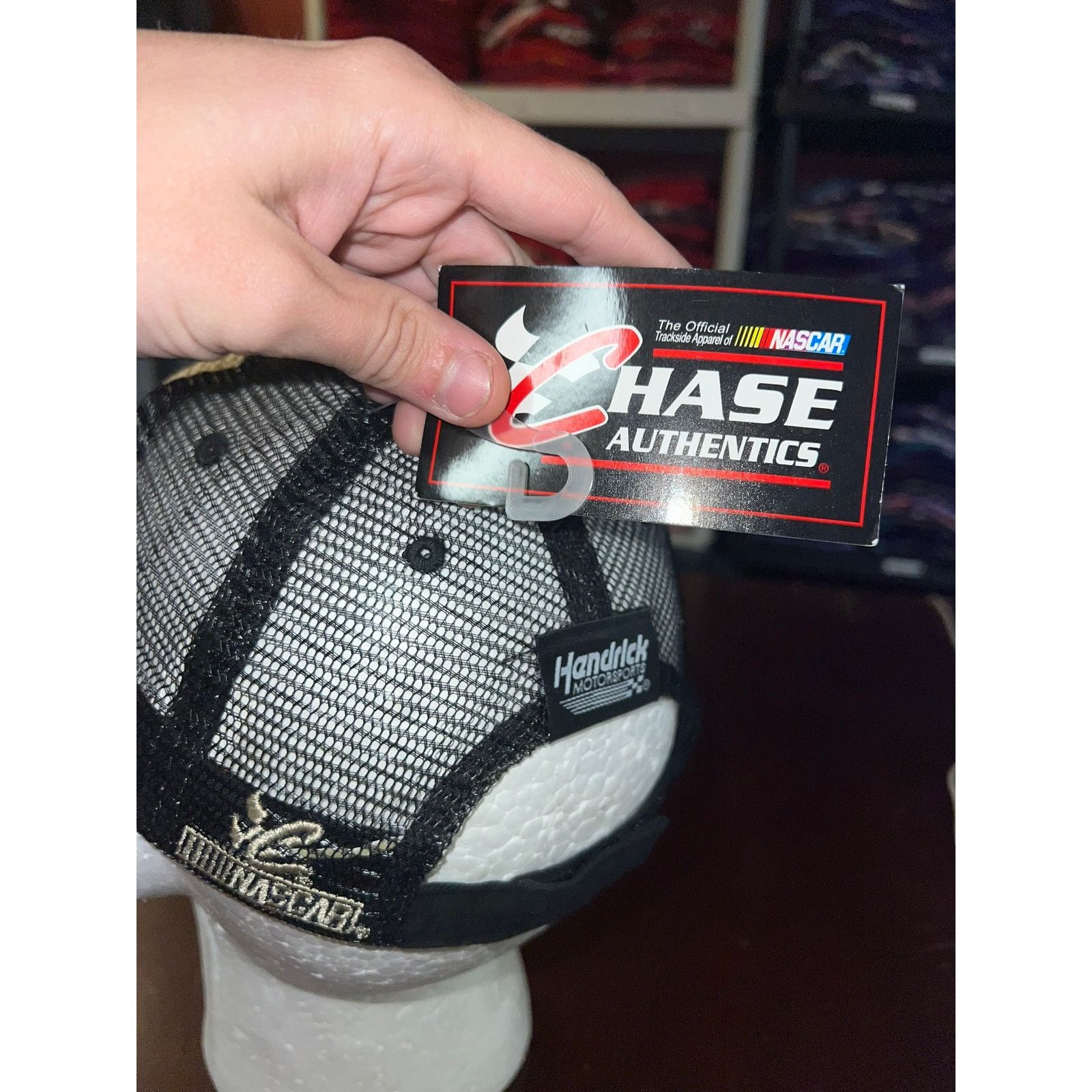 NASCAR Jeff Gordon Hat 24 Chase Authentics Black Cap Headwear Size ONE SIZE - 4 Thumbnail