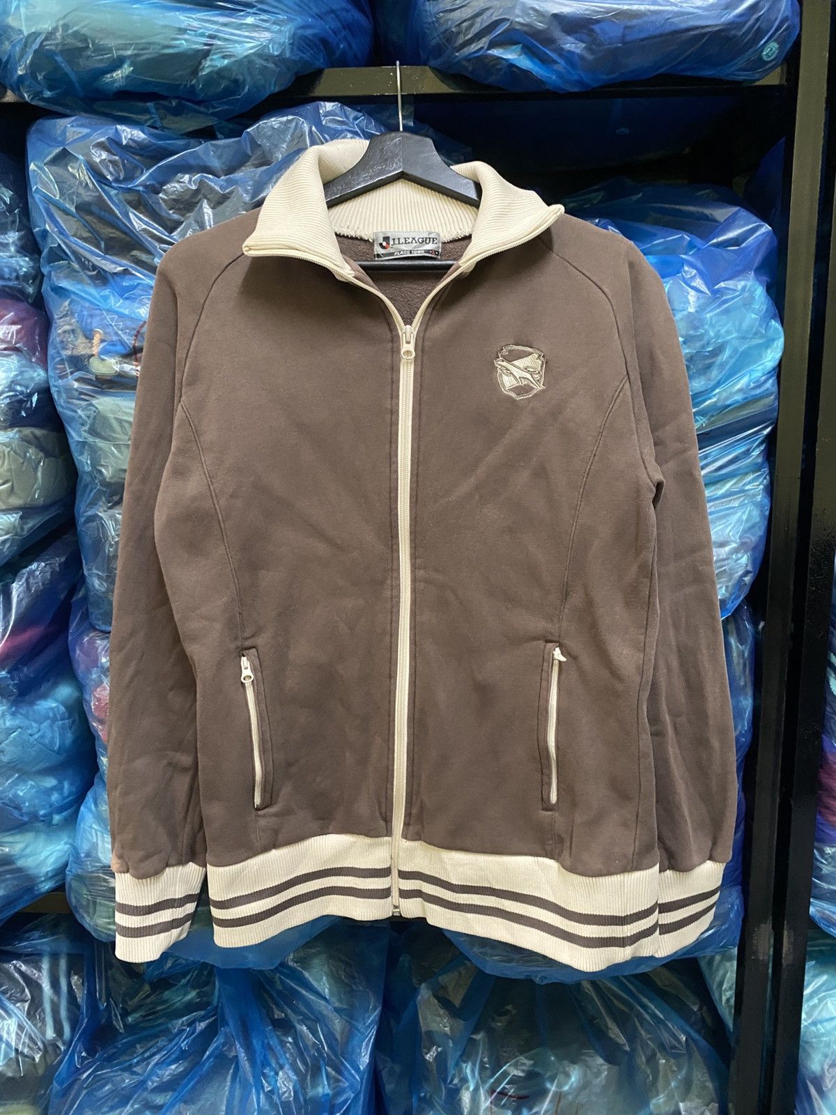 Other Vintage J.LEAGUE Flags Town Track Jacket Japanese Football Size US M / EU 48-50 / 2 - 1 Thumbnail
