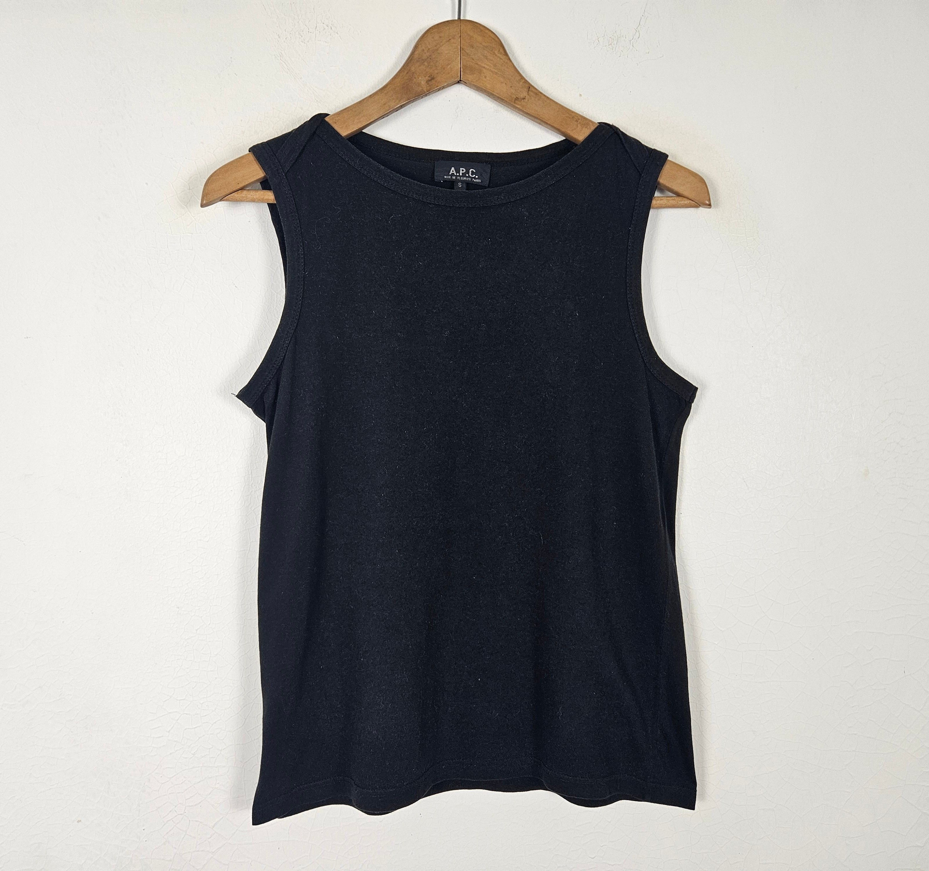A.P.C. APC Rue Madame Paris tank shirt Size S / US 4 / IT 40 - 3 Thumbnail