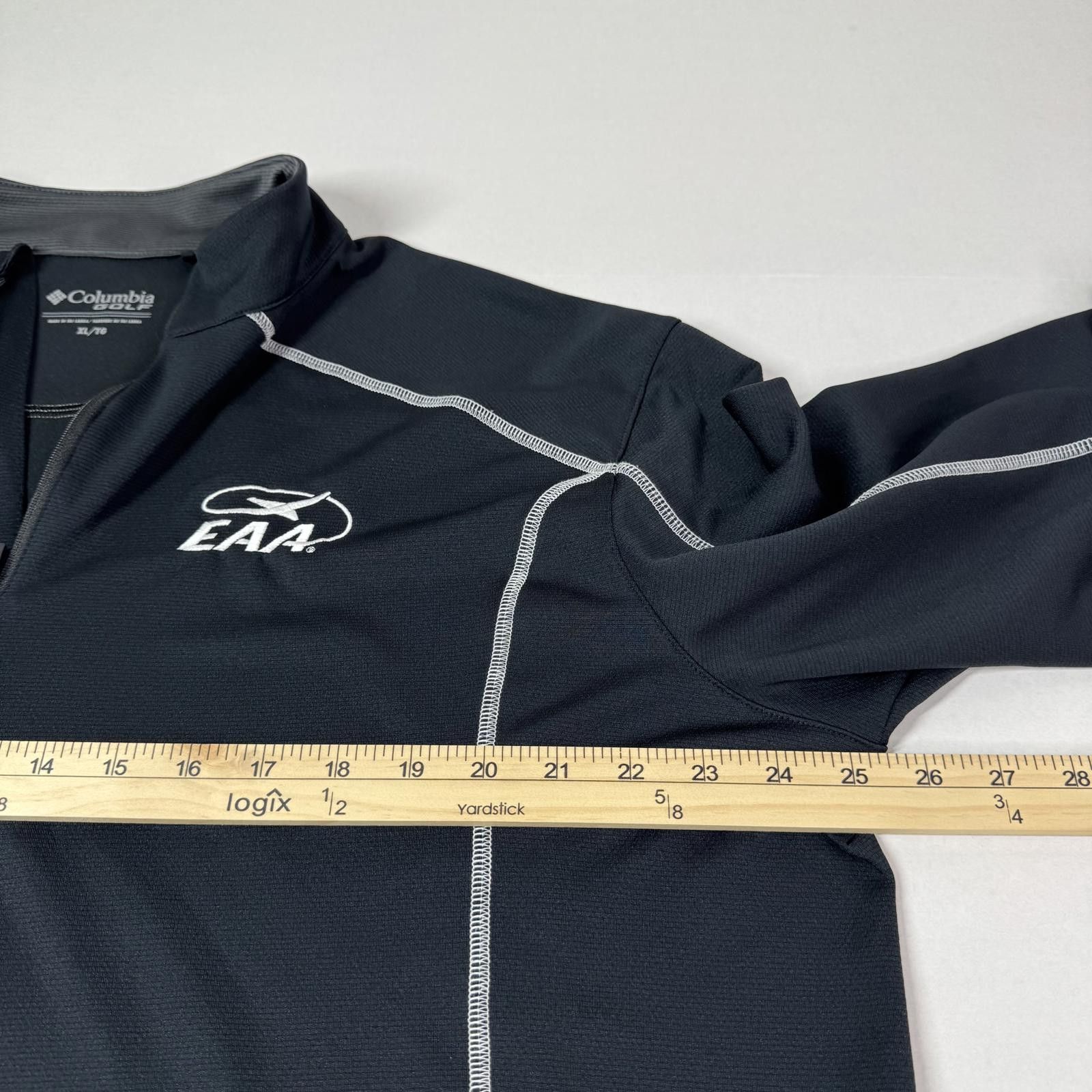 Columbia Columbia Golf EAA 1/4 Zip Men’s Black Long Sleeve Size US XL / EU 56 / 4 - 6 Thumbnail