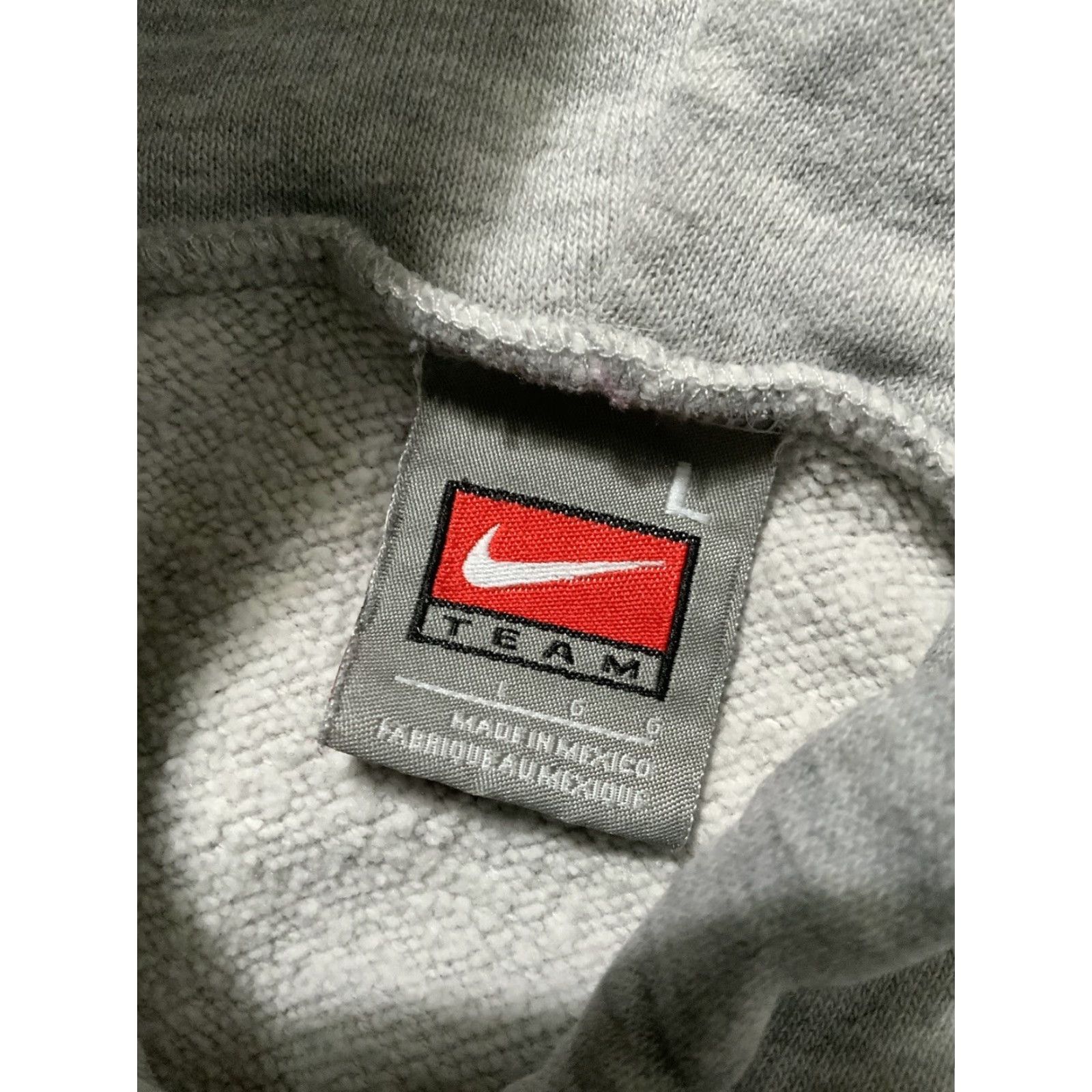 Nike VINTAGE Nike End Of The Trail Oregon City Basketball Center Swoosh Hoodie L Mens Gray City 90s Size US L / EU 52-54 / 3 - 6 Thumbnail
