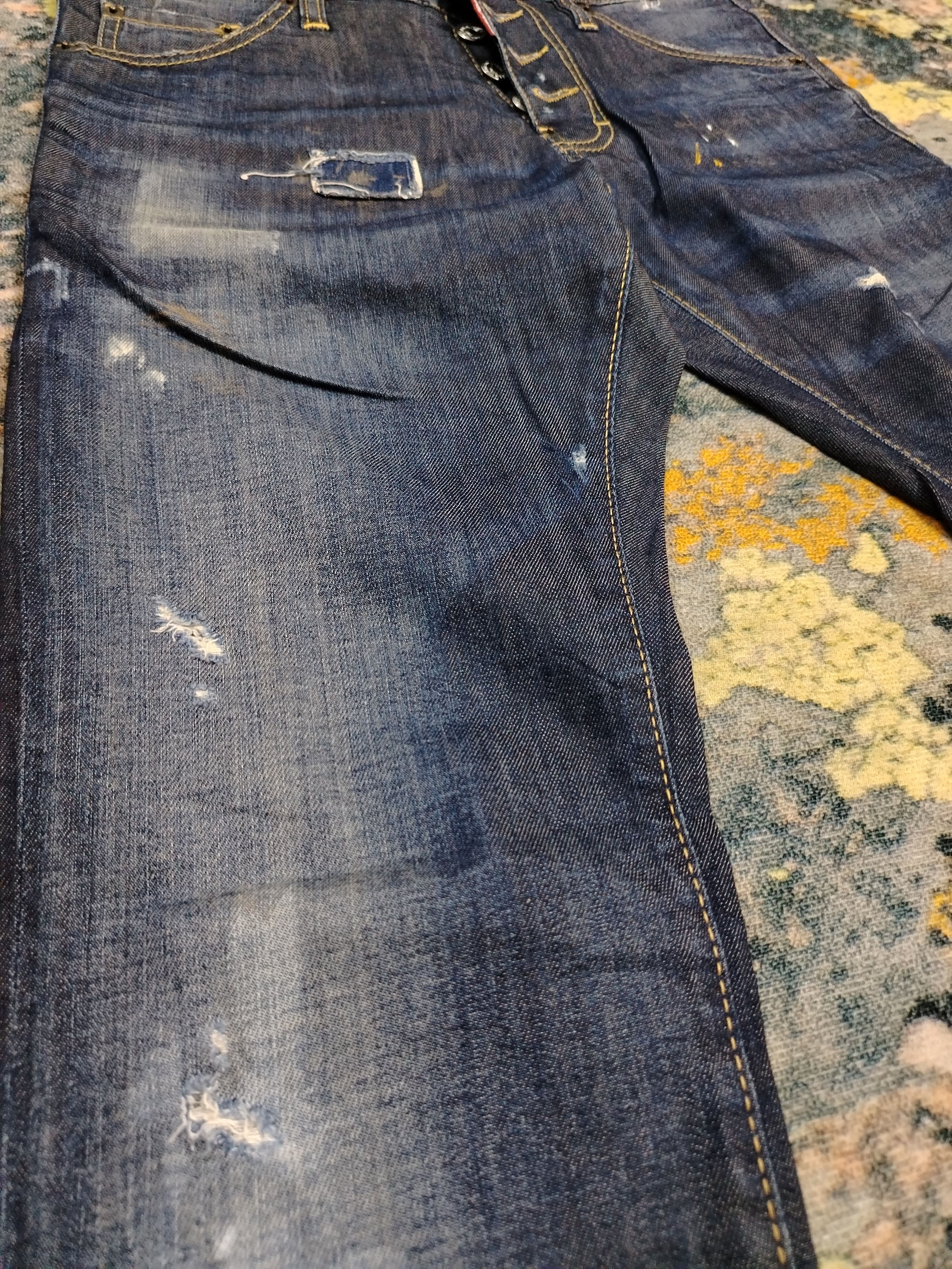 Dsquared2 Dsquared2 distressed denim Size US 33 - 9 Thumbnail
