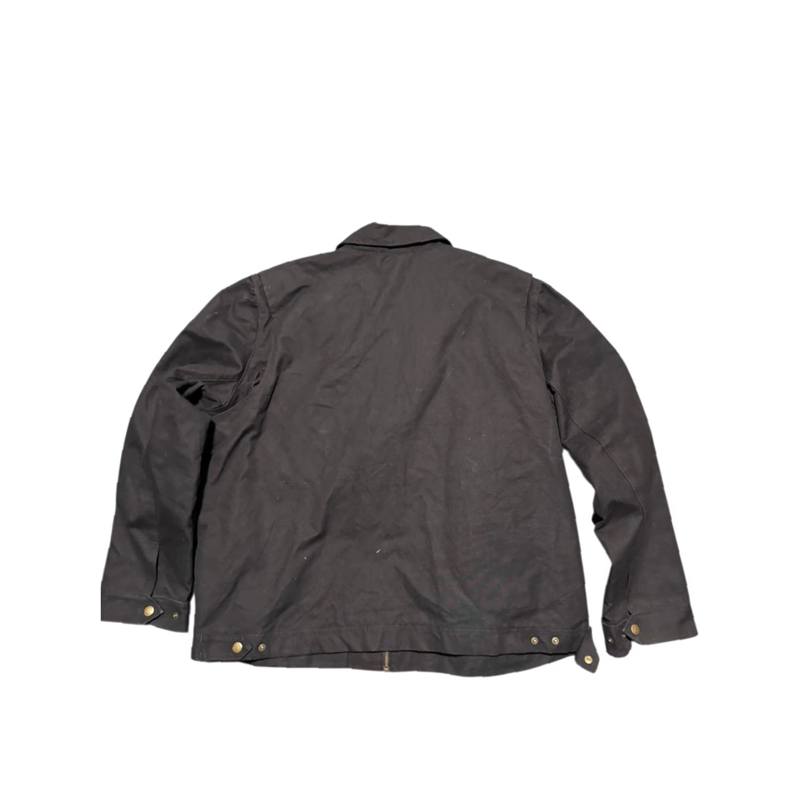 Vintage American Giant Roughneck Mechanics Jacket Mens XXL Black Canvas Zip Chore USA Size US XXL / EU 58 / 5 - 6 Thumbnail