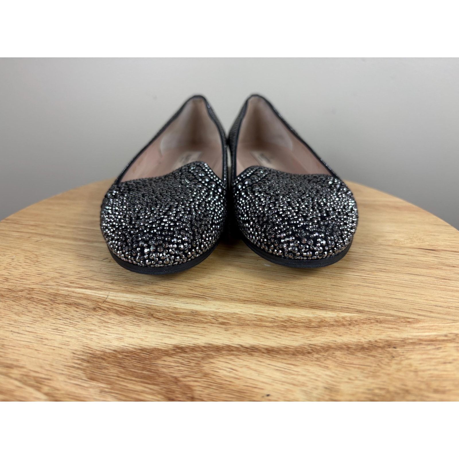 Valentino Authentic Valentino Garavani Silver Studded Flat Size US 5 / IT 35 - 3 Thumbnail