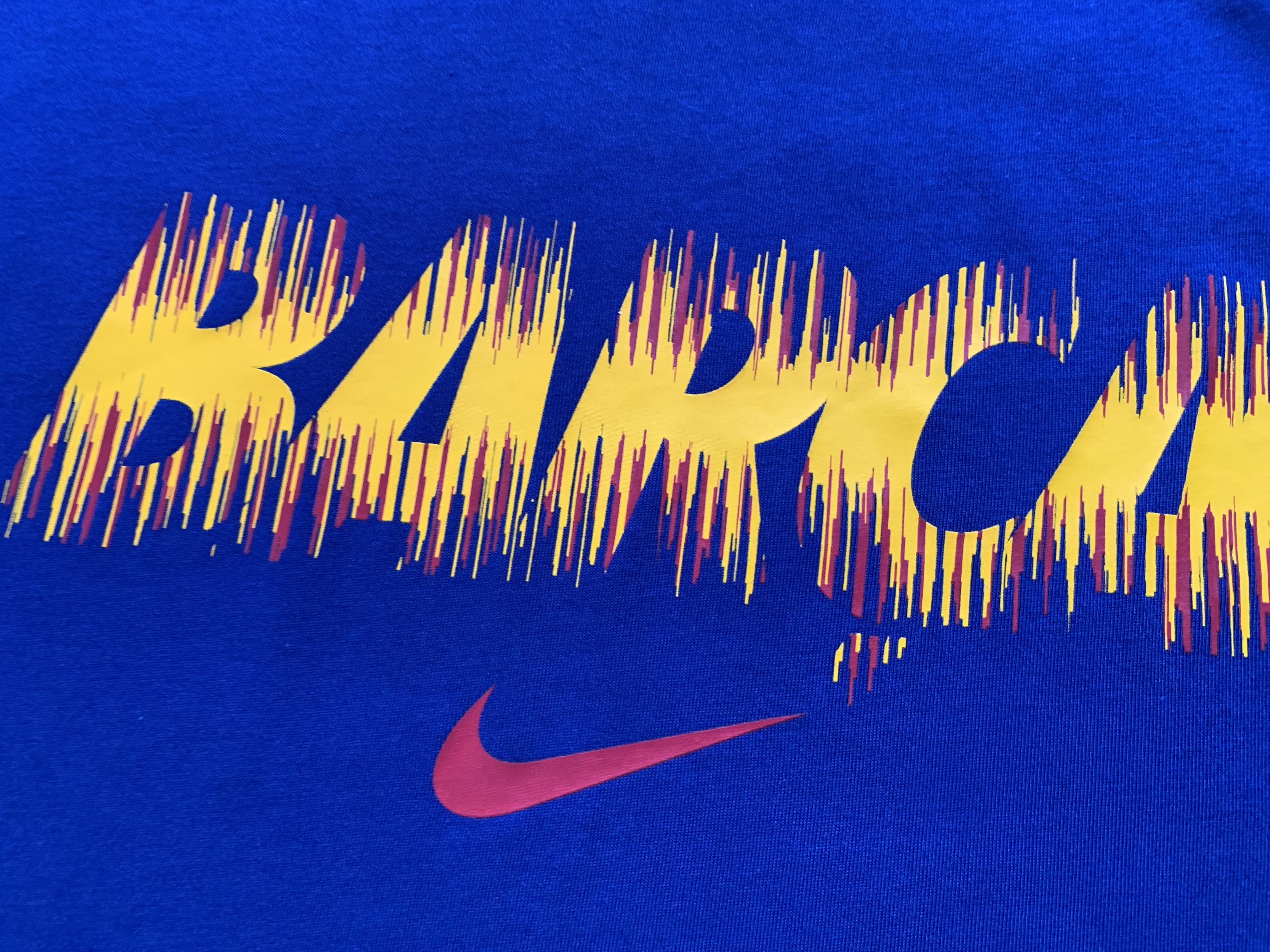 Nike × Vintage The Nike Tee Barca FC Barcelona 2018 T Shirt Size US XL / EU 56 / 4 - 6 Thumbnail