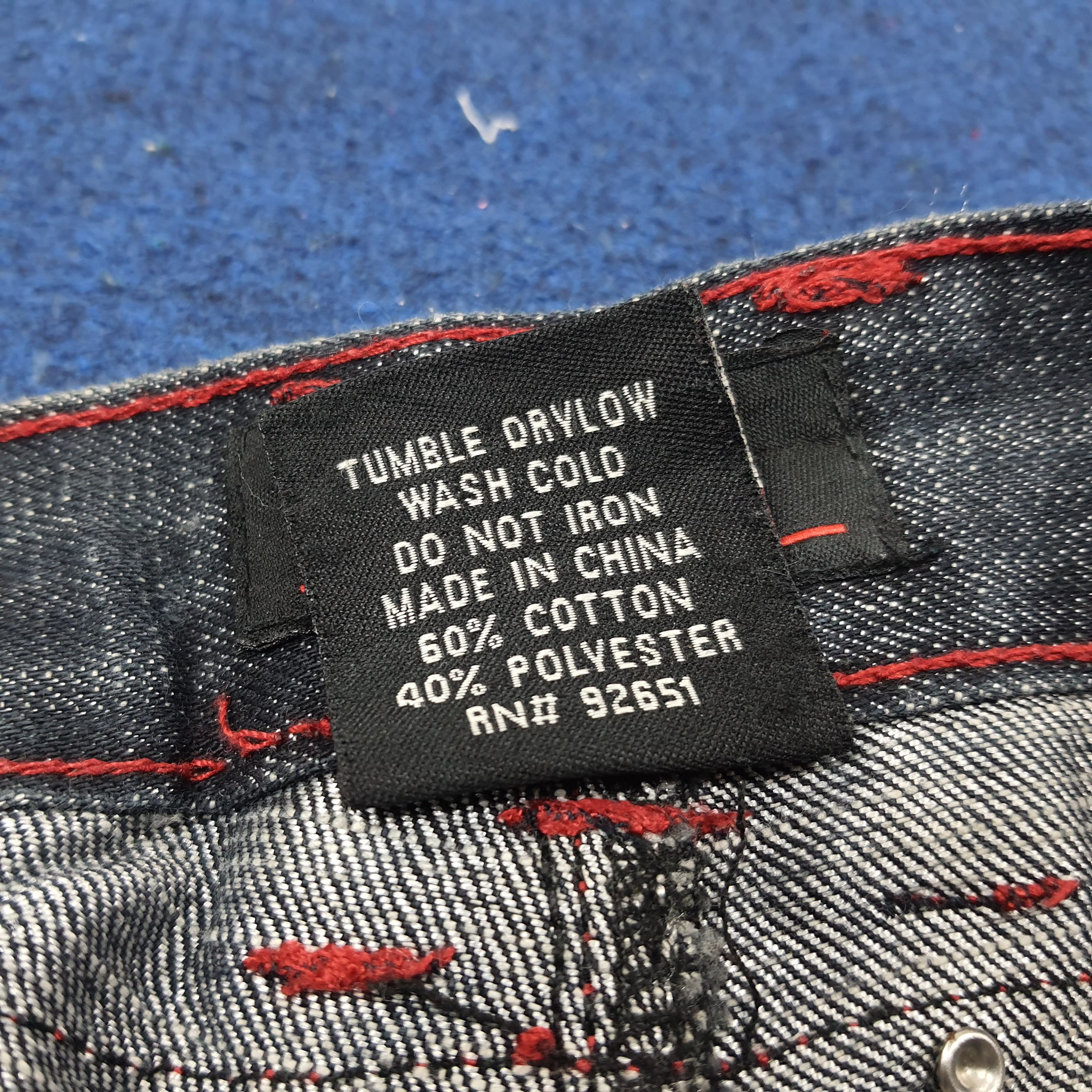 Other Vintage K.A.D. Clothing Co. Streetwear Jeans C235N2 Size US 34 / EU 50 - 8 Thumbnail