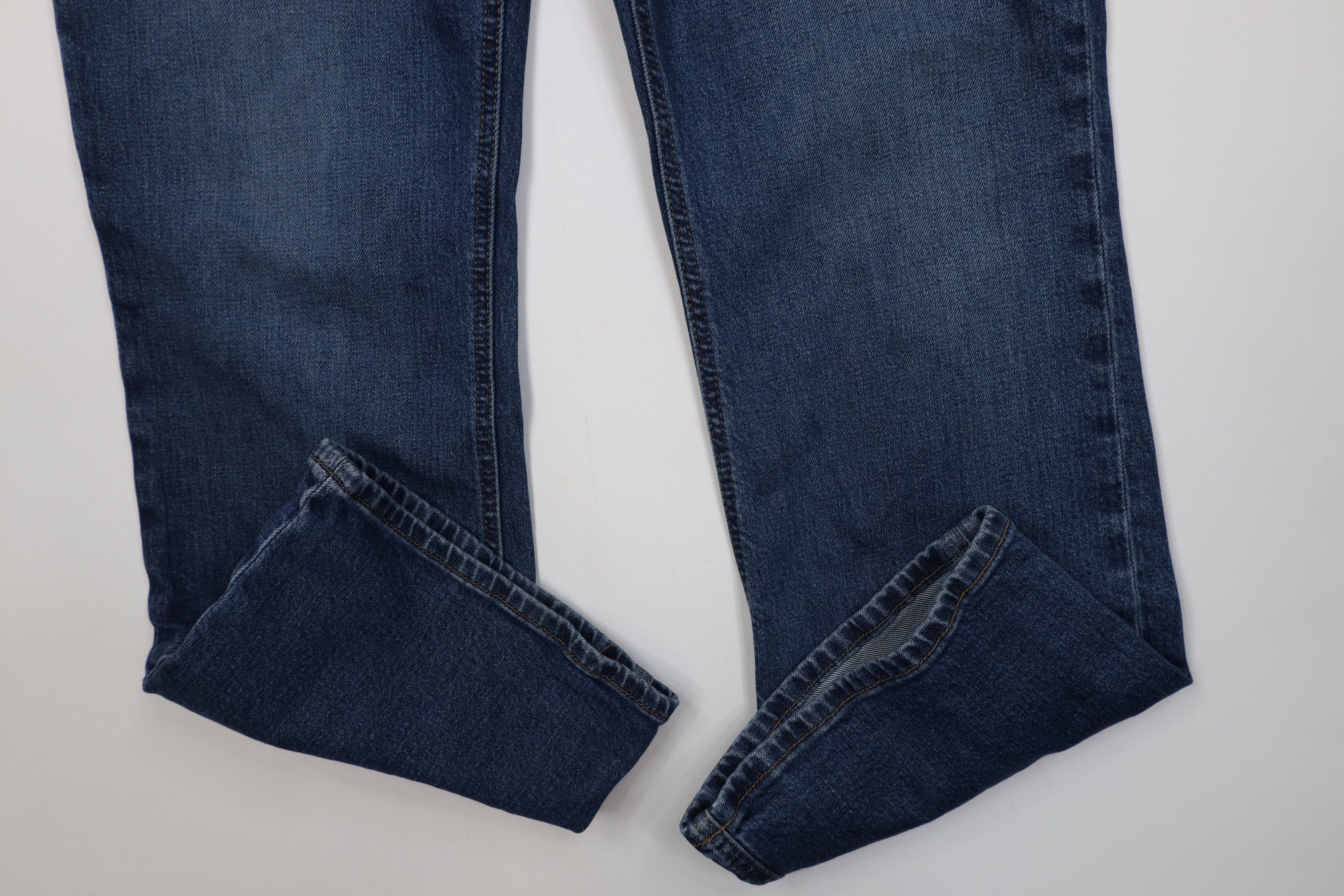 Calvin Klein Vintage 90s Y2K Calvin Klein Wide Leg Denim Jeans Blue Size 30" / US 8 / IT 44 - 5 Thumbnail
