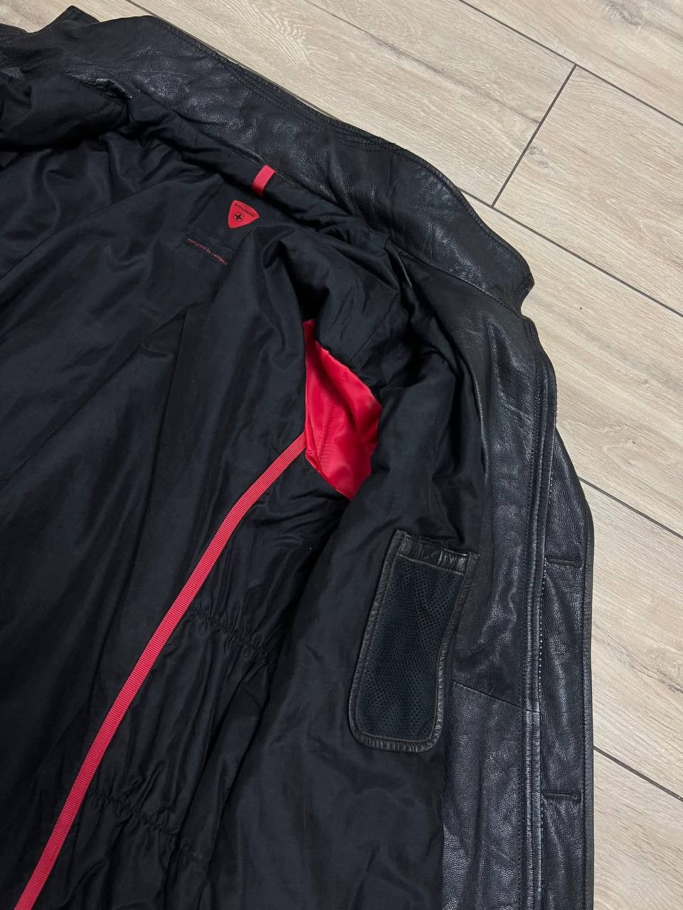 Strellson Strellson Leather Jacket Insulated Black Moto Style sz 2XL Size US XXL / EU 58 / 5 - 7 Thumbnail