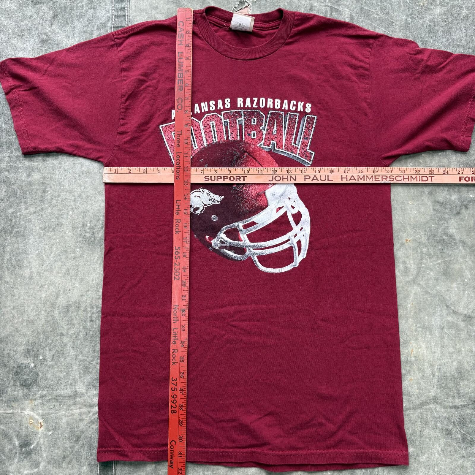 Vintage Vintage 90s Y2K Arkansas Razorbacks Football Sports Shirt Size US L / EU 52-54 / 3 - 5 Thumbnail