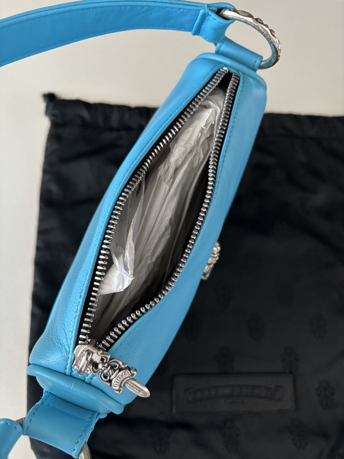 Chrome Hearts Chrome Hearts Baby Blue Chicken Nugget Bag Size ONE SIZE - 7 Thumbnail