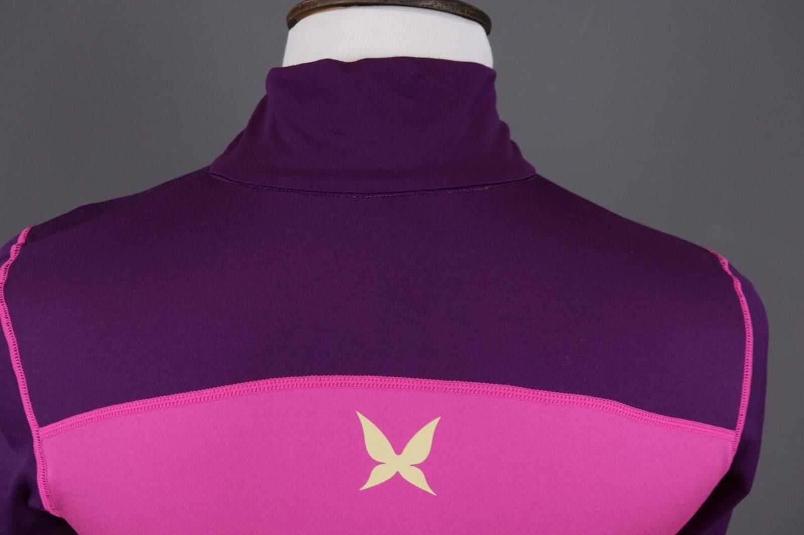 Designer Woman Kari Traa Pink Colorblock Track Jacket Size L Size L / US 10 / IT 46 - 11 Thumbnail