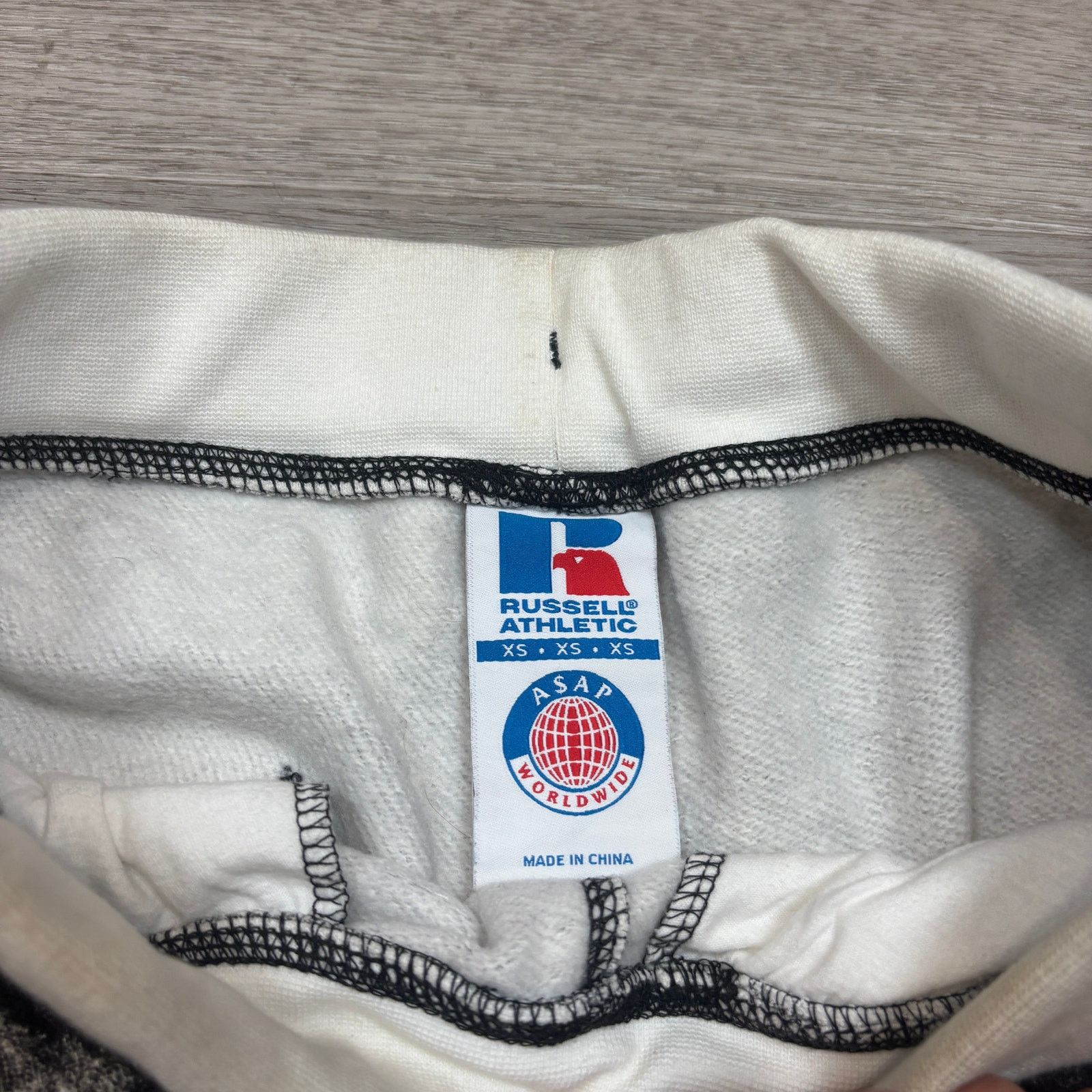 A$AP Rocky × Russell Athletic Russell Athletic x Asap Worldwide Skull Sweatpants Men's XS Size US 27 - 3 Thumbnail