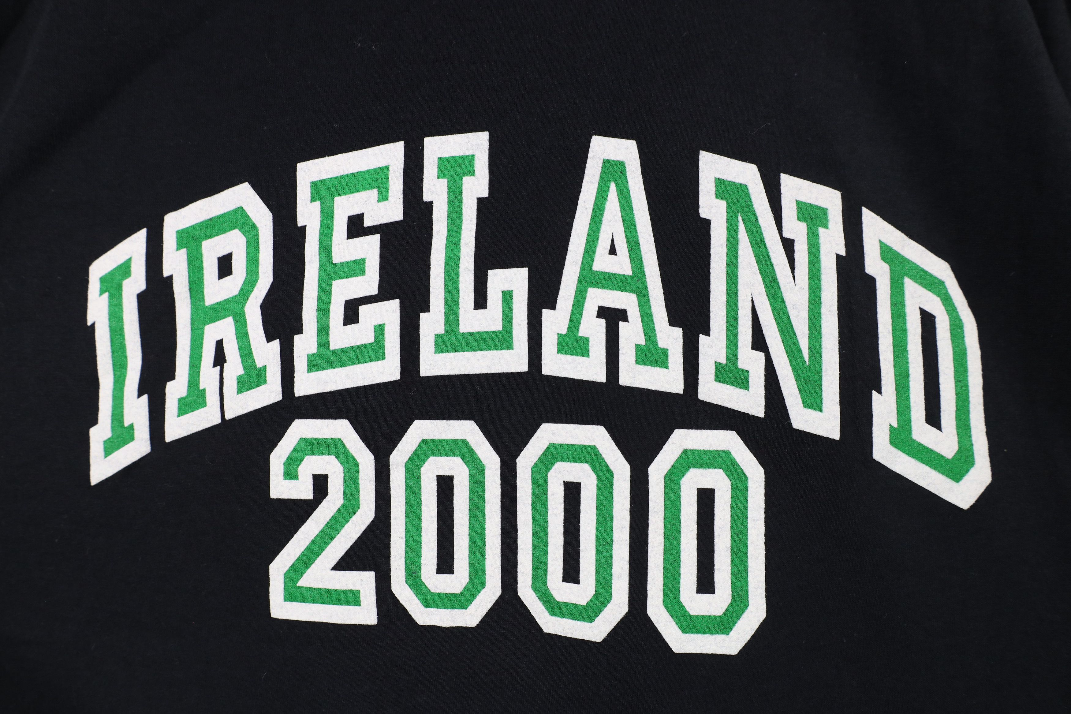 Vintage Vintage Y2K 2000 Streetwear Short Sleeve T-Shirt Black Size US XL / EU 56 / 4 - 4 Thumbnail