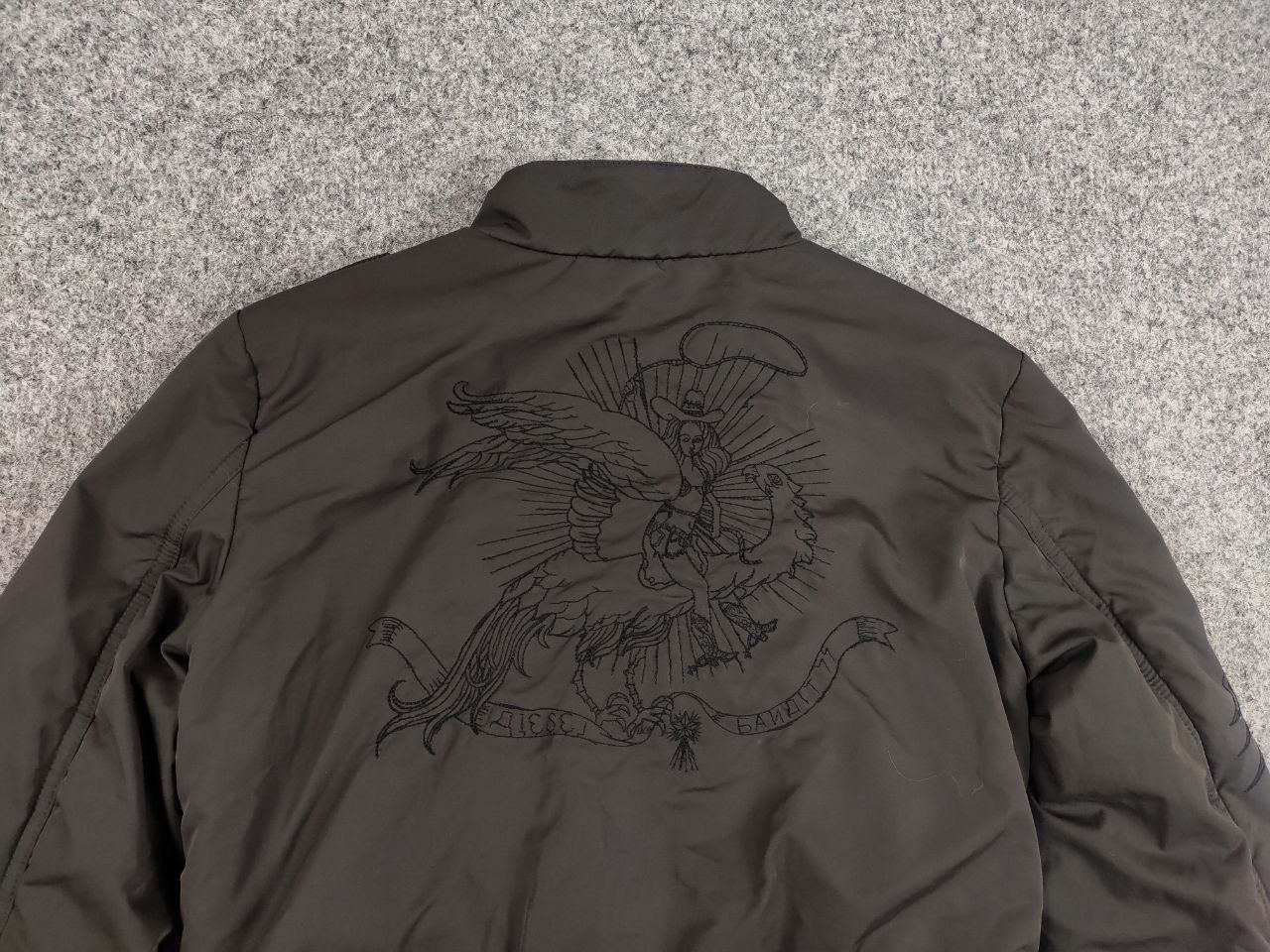 Diesel Archive Rare Vintage 00's Diesel Bandits Cropped Logo Jacket Size S / US 4 / IT 40 - 7 Thumbnail