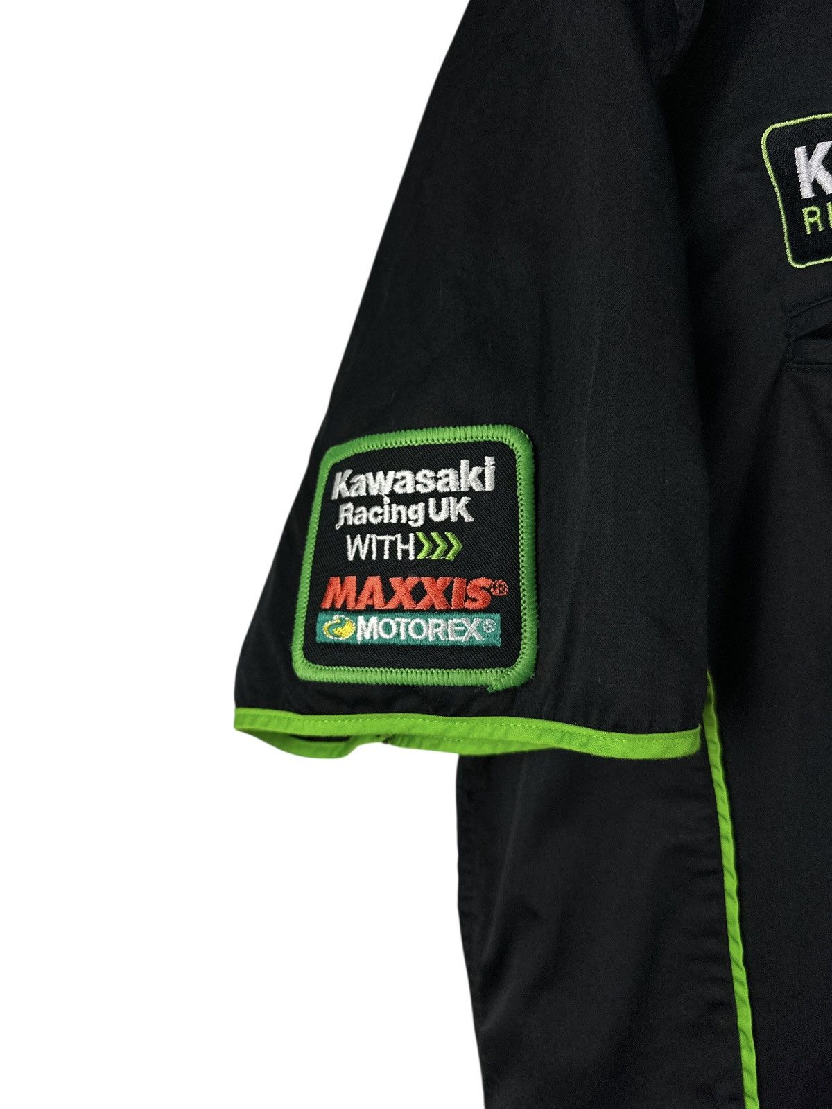 Vintage Vintage Kawasaki Racing Shirt Short Sleeve Button Up Men’s Size US XL / EU 56 / 4 - 9 Thumbnail