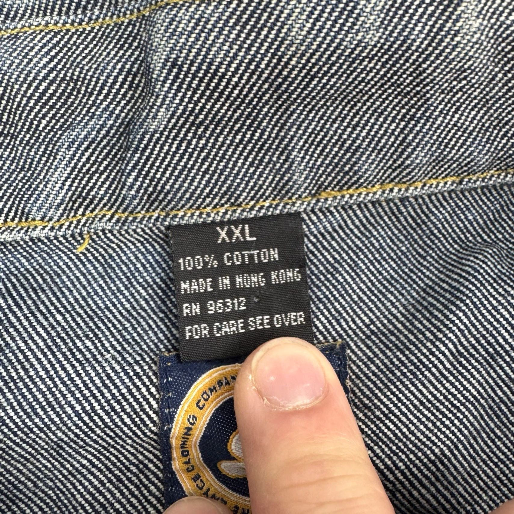 Enyce Vintage Enyce Denim Jacket Adult 2XL Blue Baggy Hip Hop Hipster Y2K 90s Chore Size US XXL / EU 58 / 5 - 6 Thumbnail