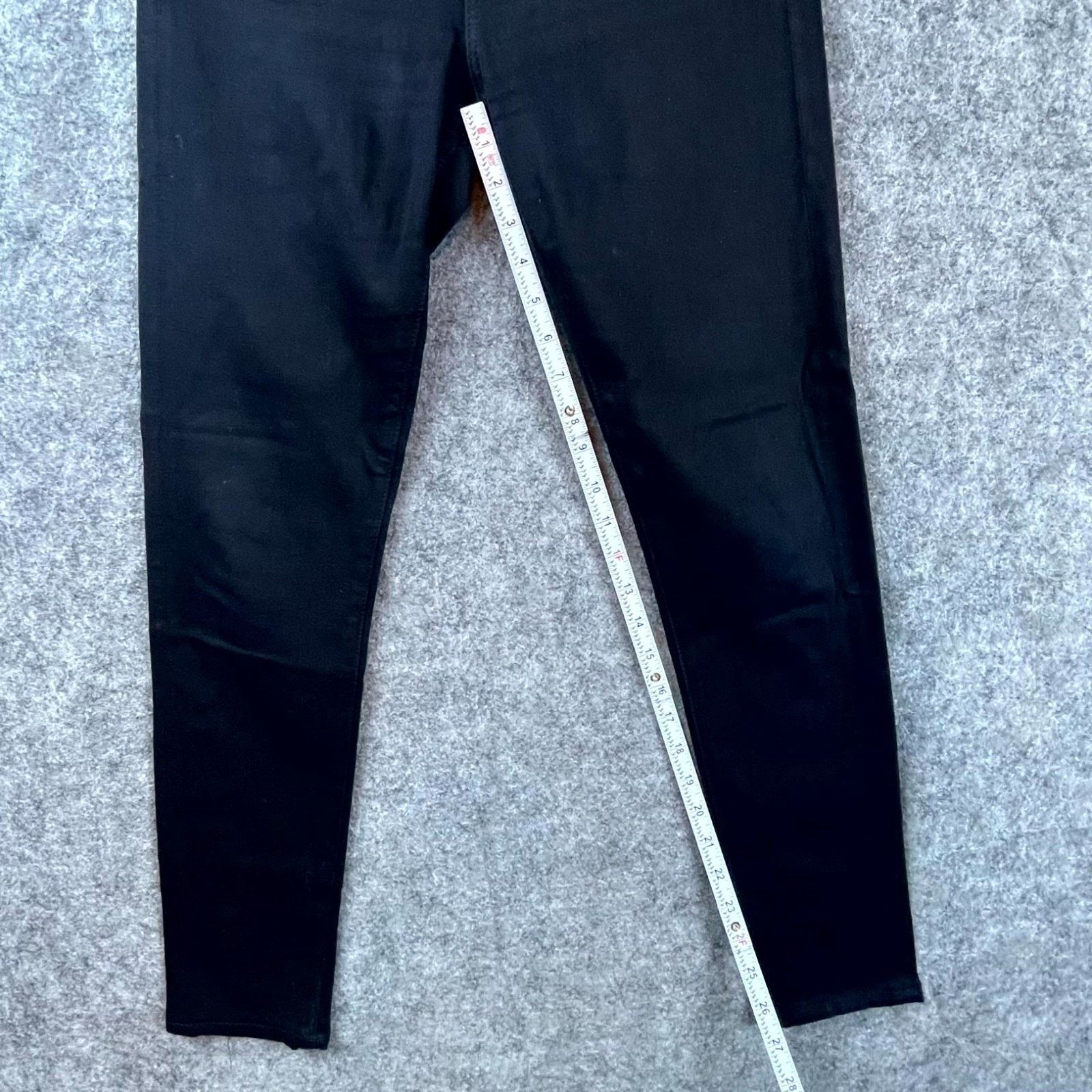 AG Adriano Goldschmied AG Adriano Goldschmied Farrah Skinny Jean Womens 26 Black Size 26" / US 2 / IT 38 - 7 Thumbnail