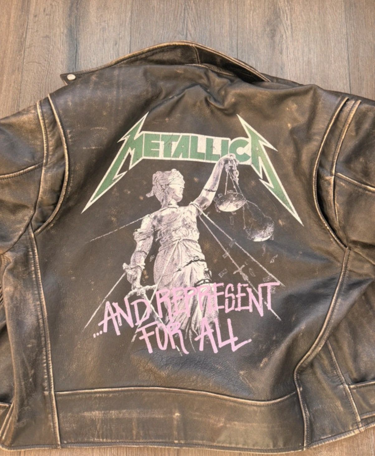 Represent Clo. Represent x Metallica Leather Jacket Size US M / EU 48-50 / 2 - 1 Thumbnail