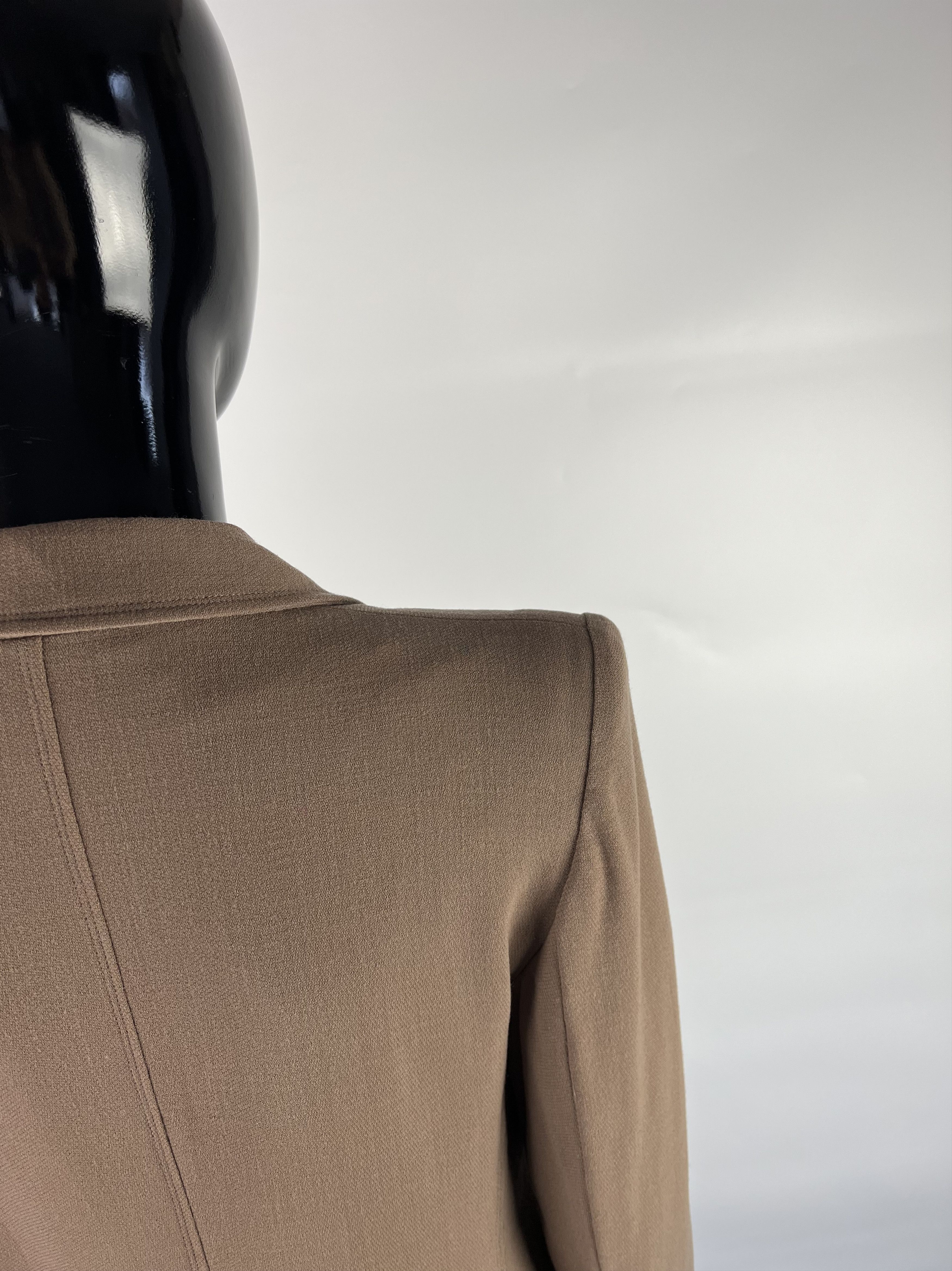 Sonia Rykiel Rare Vintage Sonia Rykiel Brown Wool Blazer Jacket Size 40 Size M / US 6-8 / IT 42-44 - 6 Thumbnail