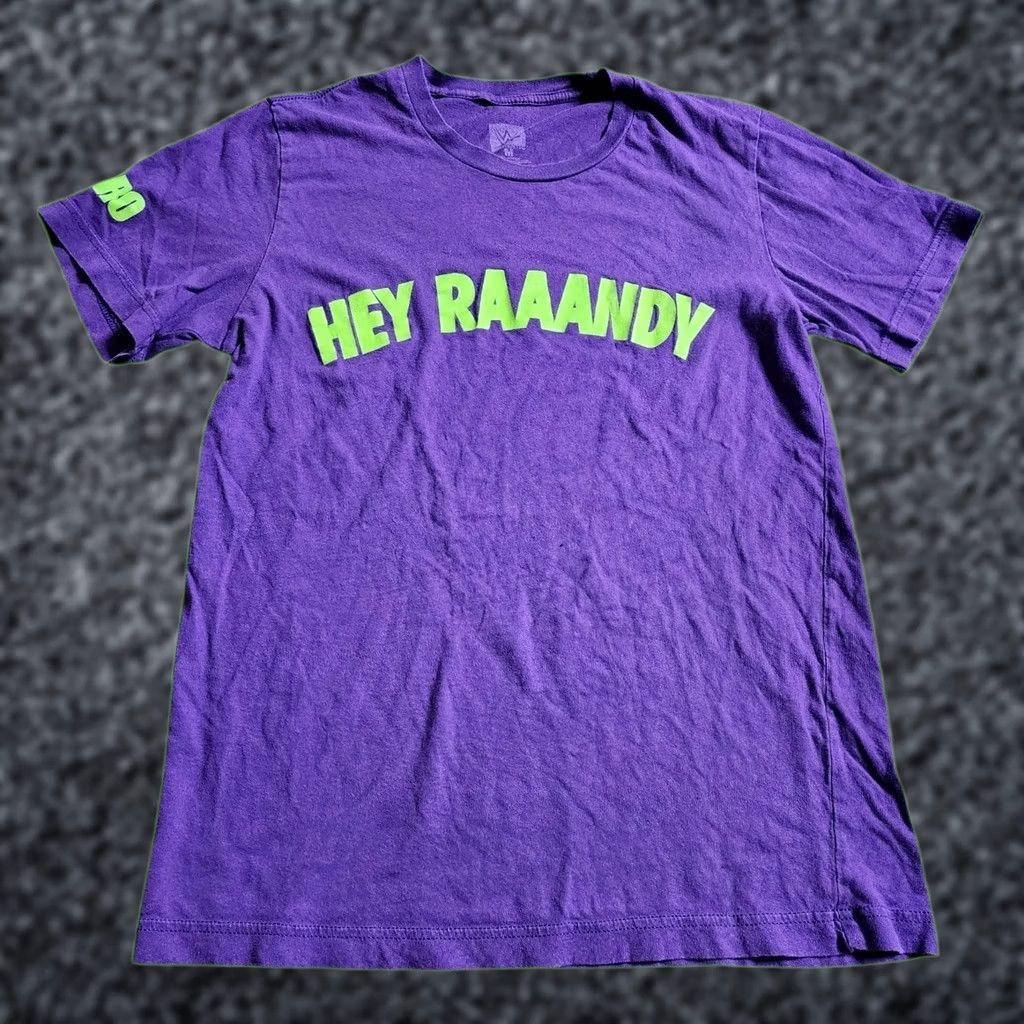 Vintage WWE Mens M Randy Orton Matt Riddle T-Shirt Purple Short Sleeve Crew Neck Boy? Size US M / EU 48-50 / 2 - 1 Thumbnail