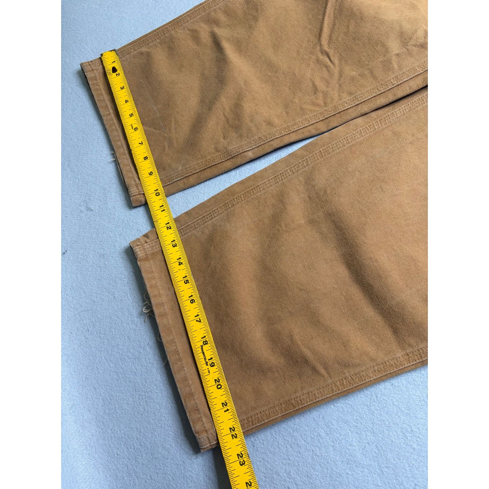 Carhartt Carhartt B11 BRN Duck Carpenter Work Pants Men’s 42x32 Size US 42 / EU 58 - 8 Thumbnail