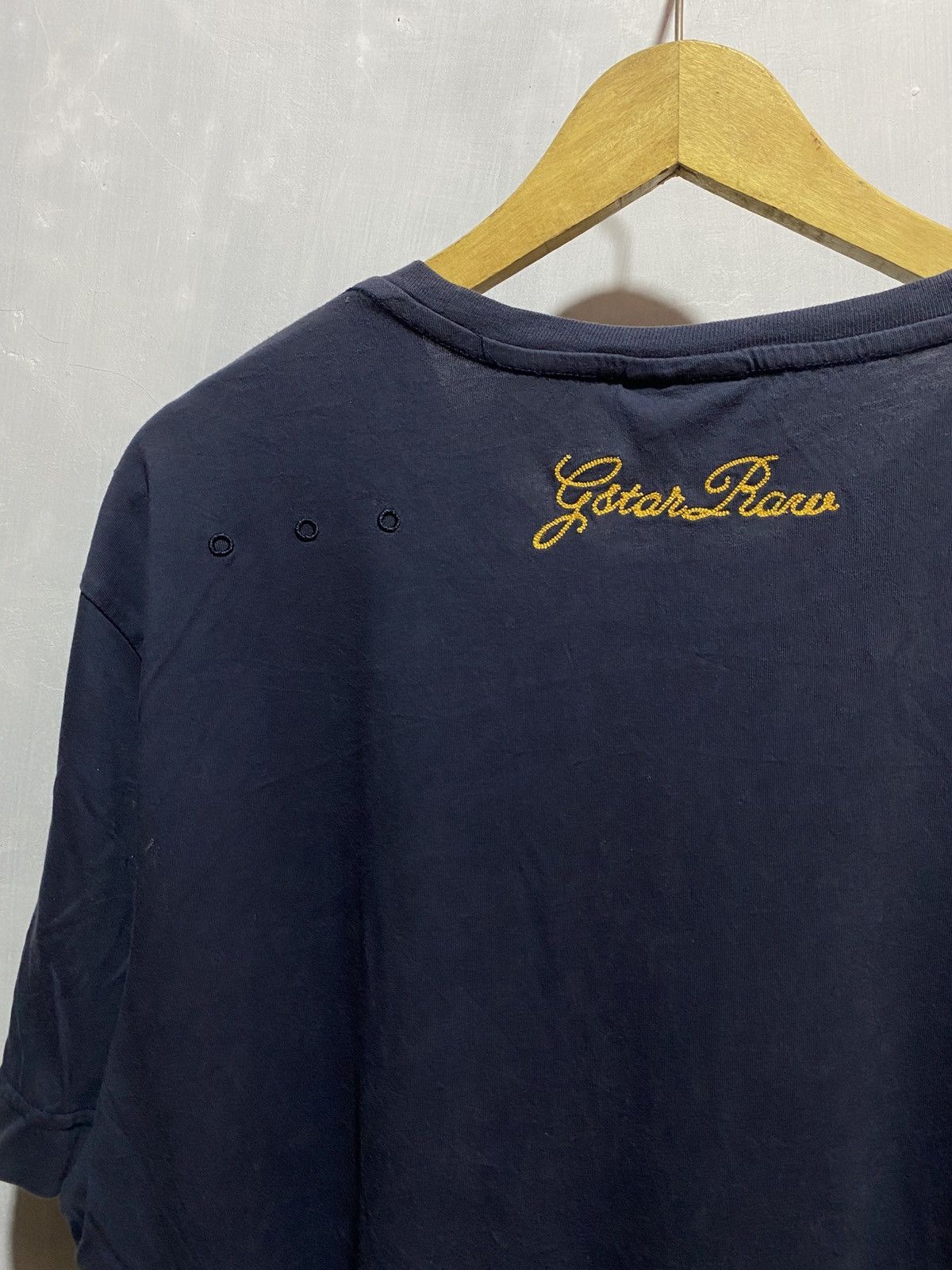 G-Star g-star raw denim embroidery logo tshirt Size US XL / EU 56 / 4 - 4 Thumbnail