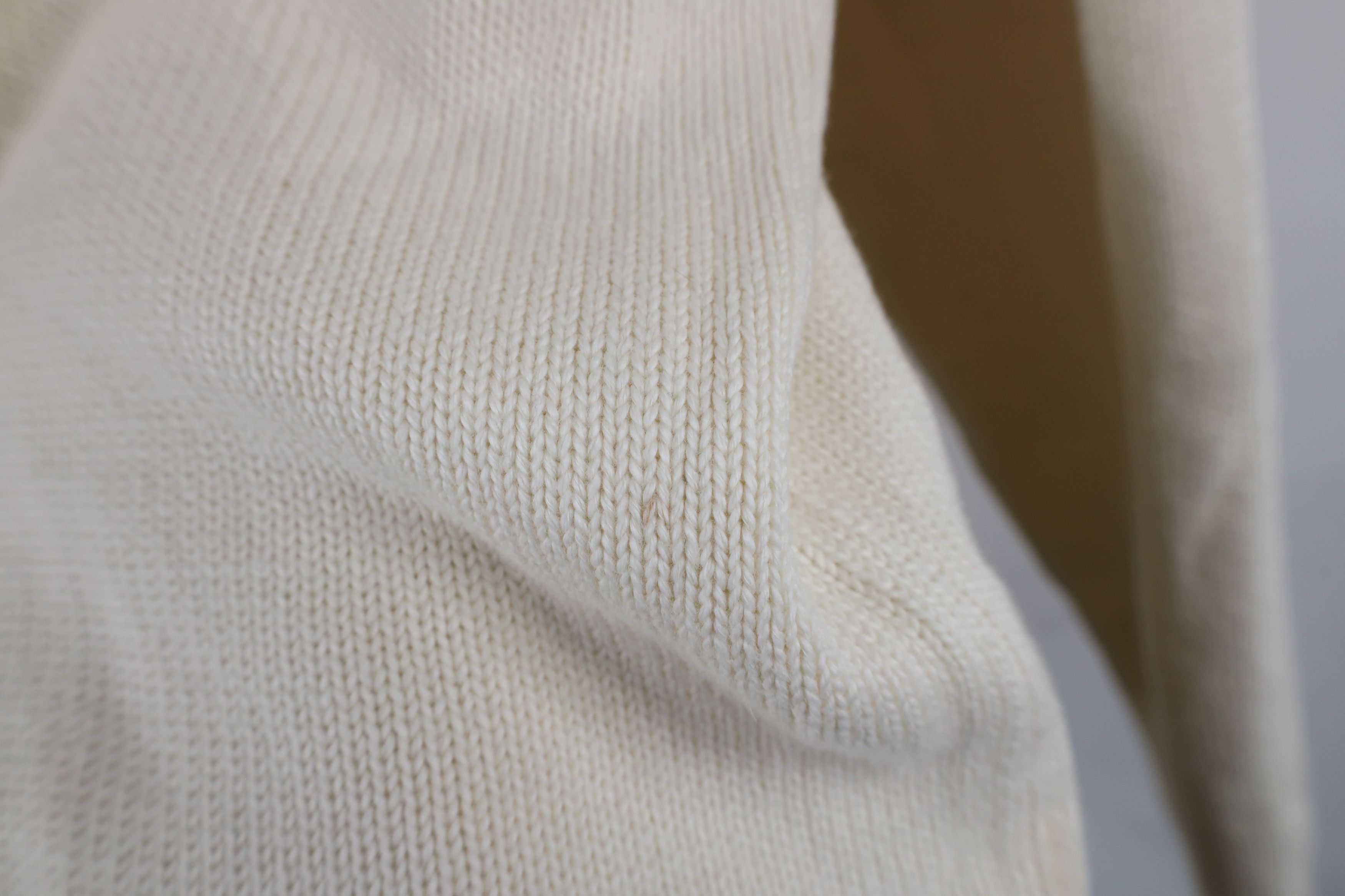 Ralph Lauren Vintage 90s Ralph Lauren Half Zip Pullover Sweater Cream Size US XXL / EU 58 / 5 - 6 Thumbnail