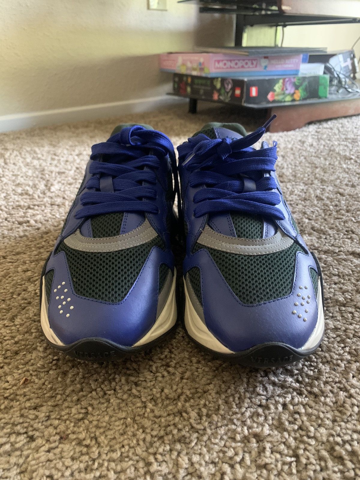 Versace Versace squalo blue Size US 8 / EU 41 - 2 Thumbnail