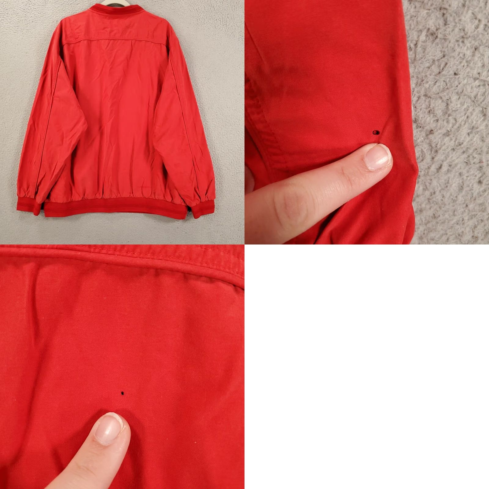 Vintage Genuine Merchandise Red Sox Windshirt Jacket Mens 2XL Red Windbreaker Baseball Pullover Zipless? No—Pullover Jacket Men's Red Windsock? Size US XXL / EU 58 / 5 - 9 Thumbnail