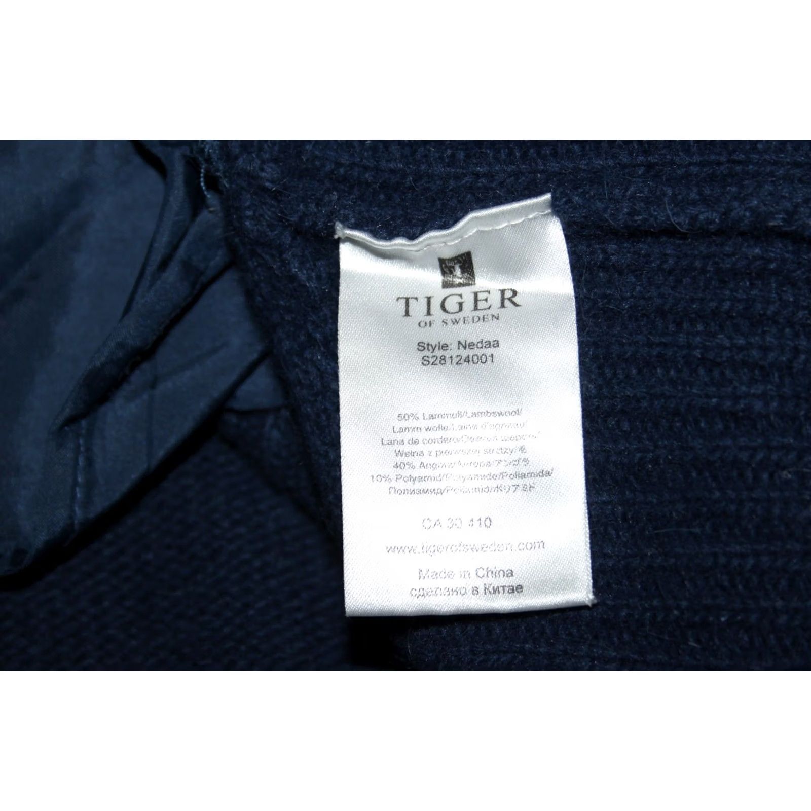 Tiger of Sweden Tiger of Sweden Shirt Womens Wool Angora Long Jumper Sweater M Navy Size M / US 6-8 / IT 42-44 - 7 Thumbnail