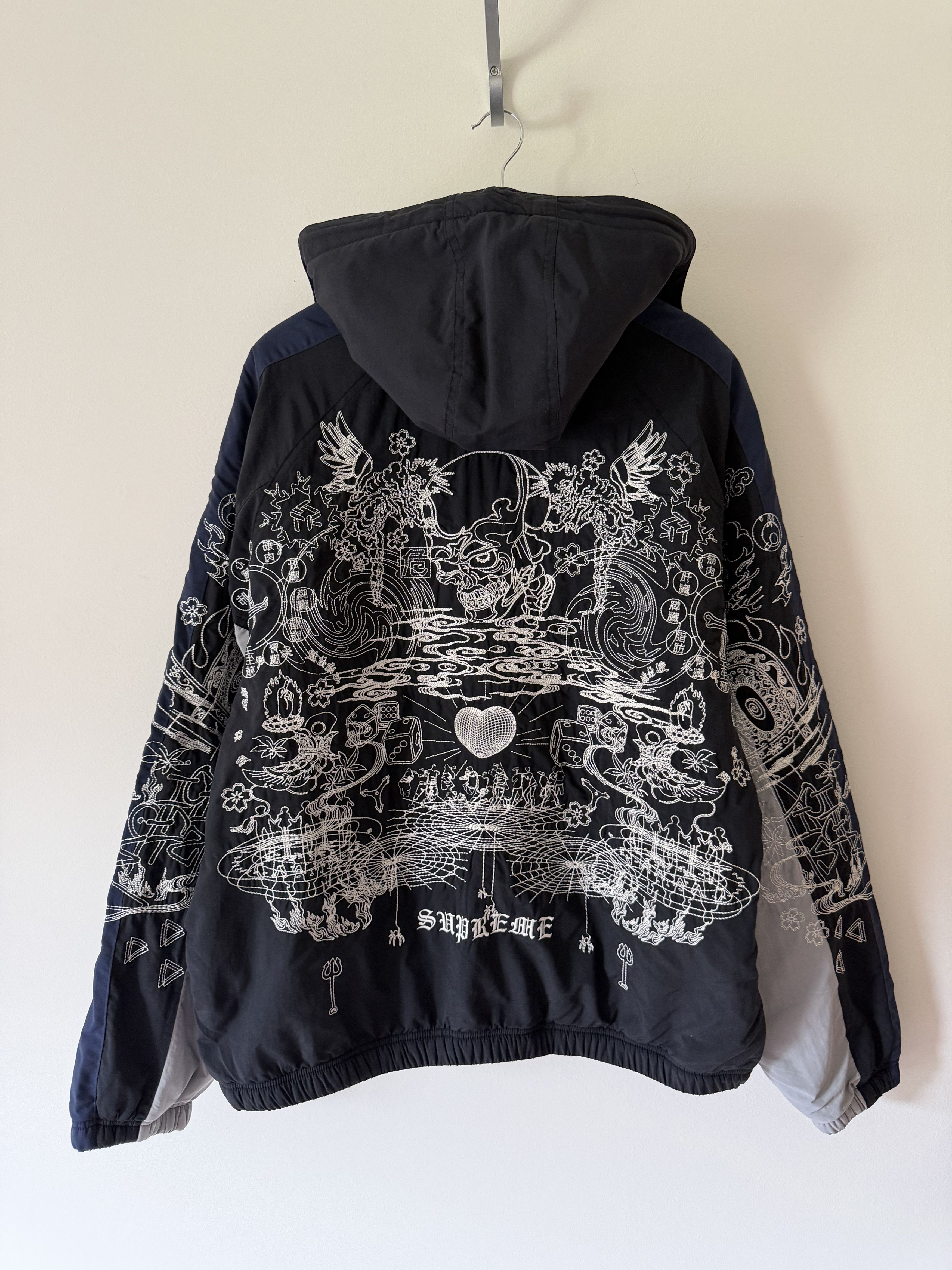 Supreme Supreme AOI Glow In The Dark Track Jacket | Grailed