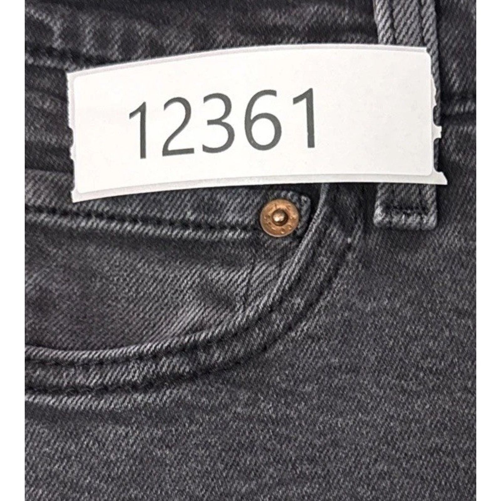 Levi's Levi’s Ribcage Straight Ankle Jeans Women Size 28 Black Size 28" / US 6 / IT 42 - 10 Thumbnail