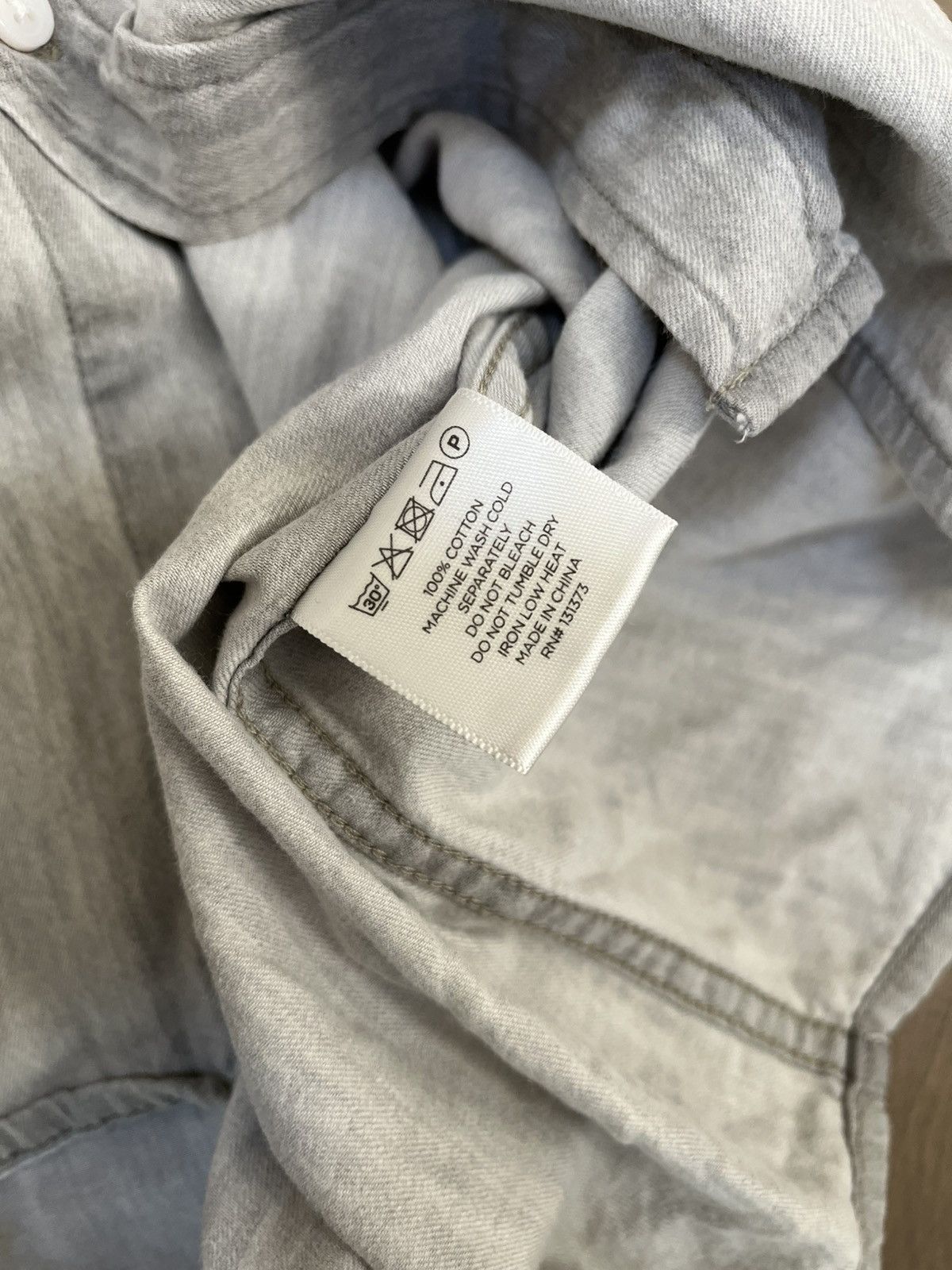 Saturdays NYC Saturdays grey light denim shirt Size US L / EU 52-54 / 3 - 3 Thumbnail
