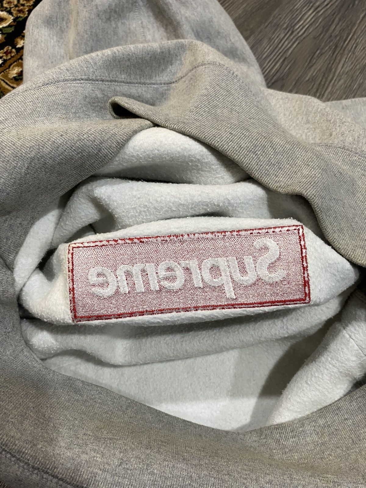 Supreme Supreme 2012 Logo Box OG Hoodie Size US L / EU 52-54 / 3 - 8 Thumbnail