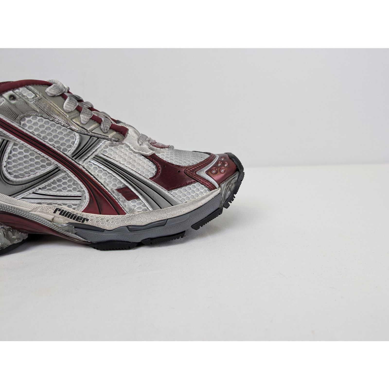 Balenciaga o1rshd1 Four Color Rubber Runners in Multicolor Size US 9 / EU 42 - 3 Thumbnail